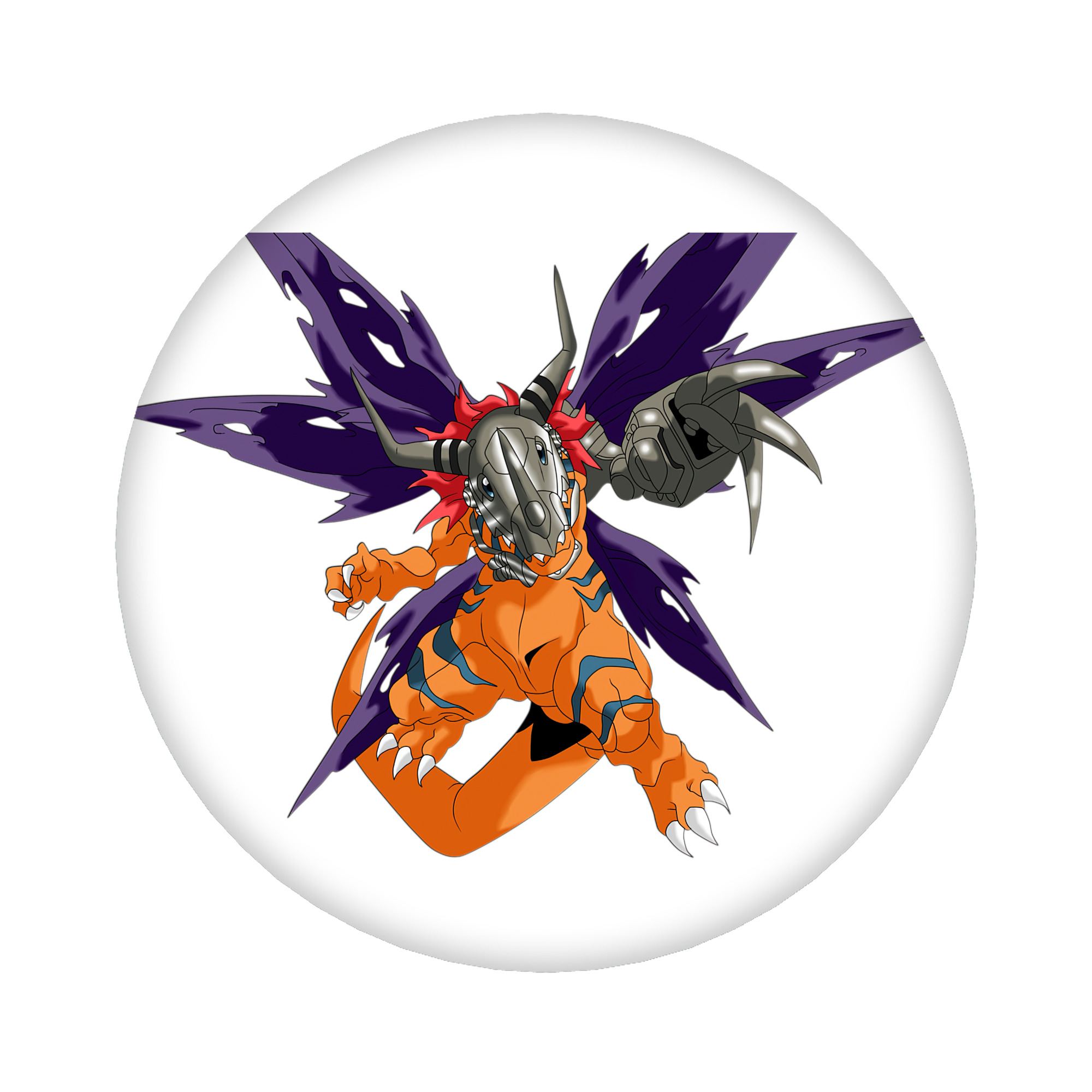 （画像用） Digimon デジタルモンスター/デジモン 6cm 缶バッジ 複数セット