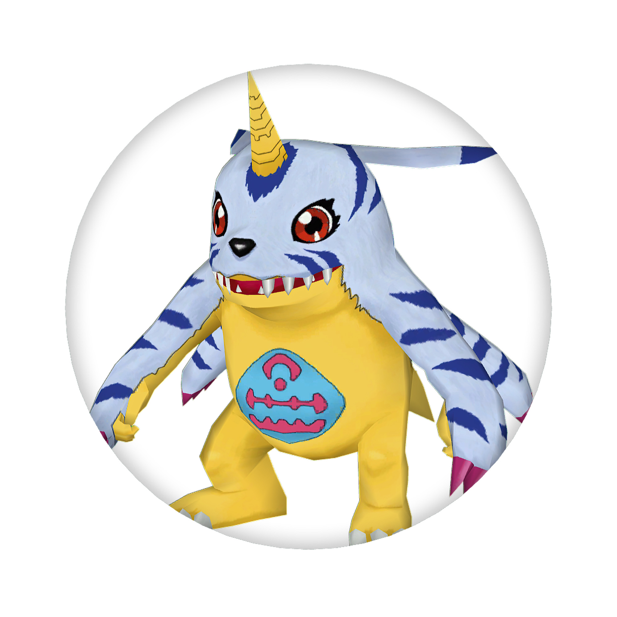 （画像用） Digimon デジタルモンスター/デジモン 6cm 缶バッジ 複数セット
