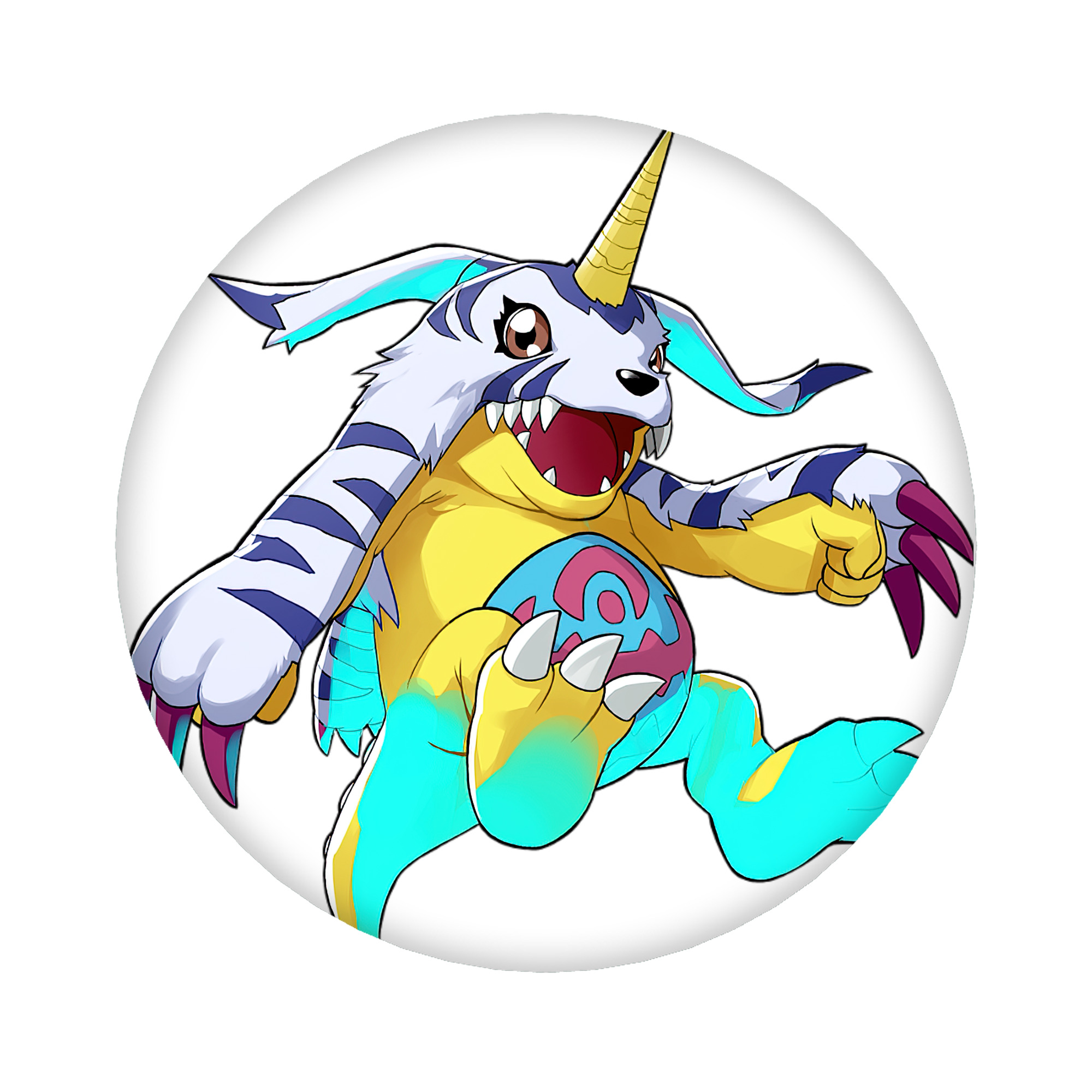 （画像用） Digimon デジタルモンスター/デジモン 6cm 缶バッジ 複数セット