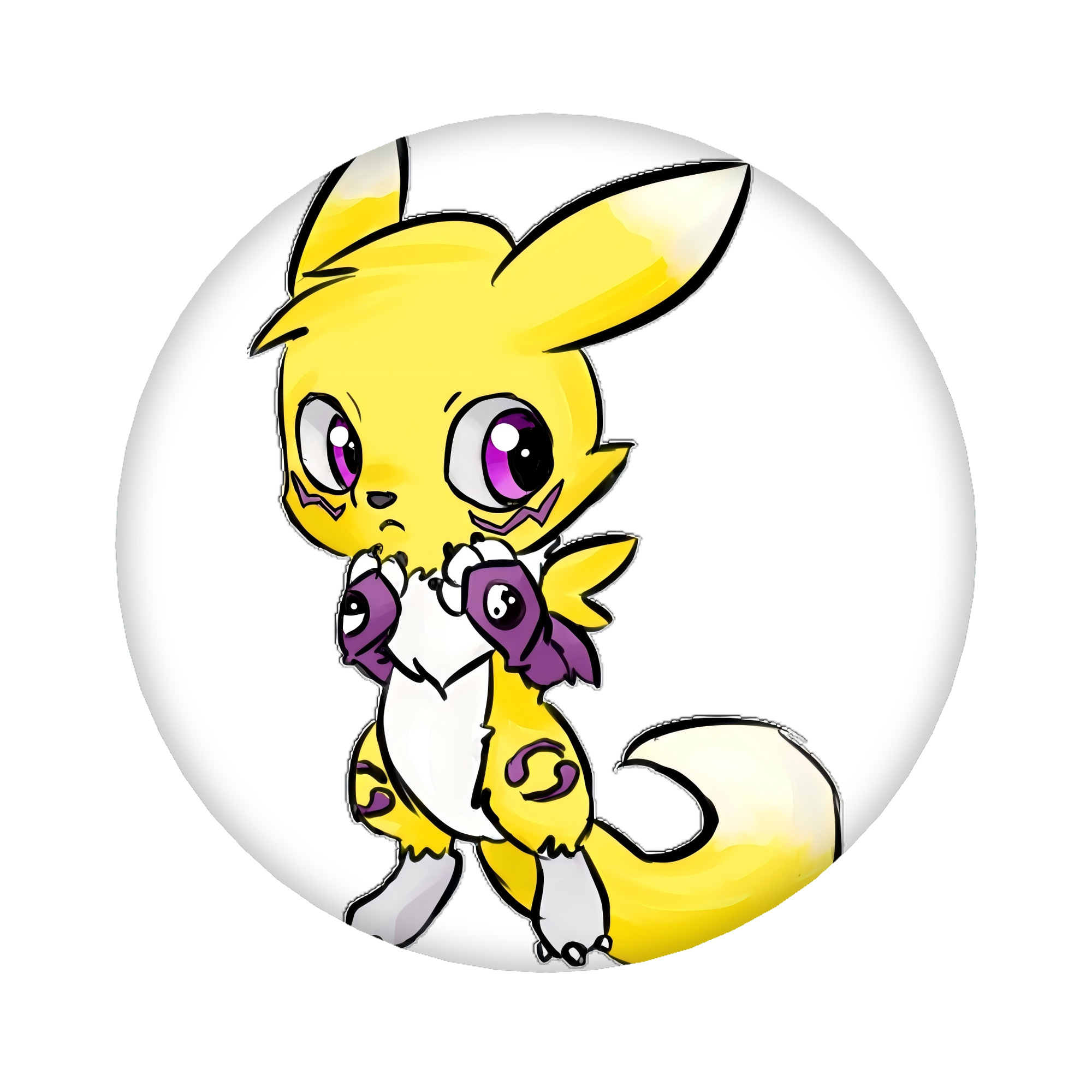 （画像用） Digimon デジタルモンスター/デジモン 6cm 缶バッジ 複数セット