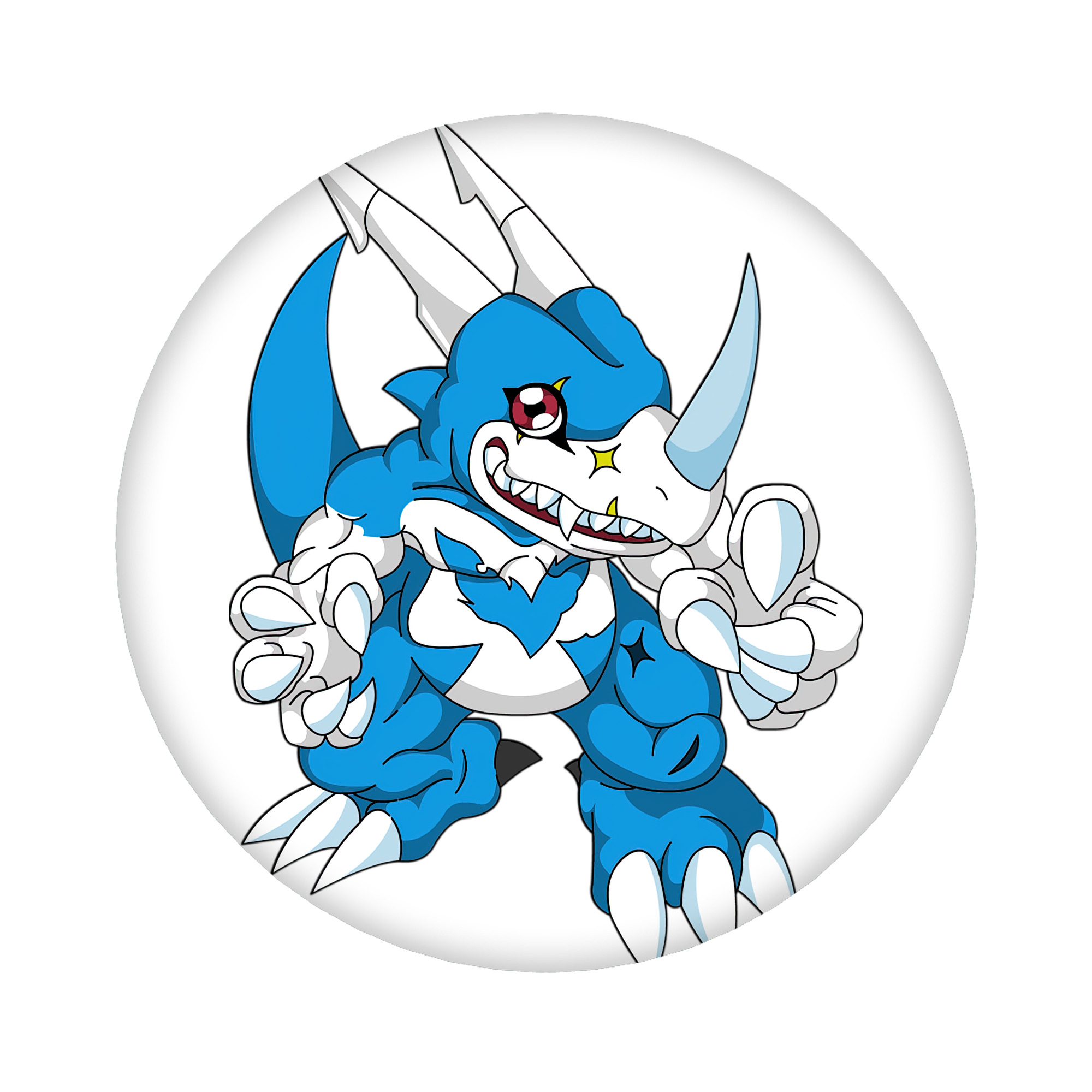 （画像用） Digimon デジタルモンスター/デジモン 6cm 缶バッジ 複数セット