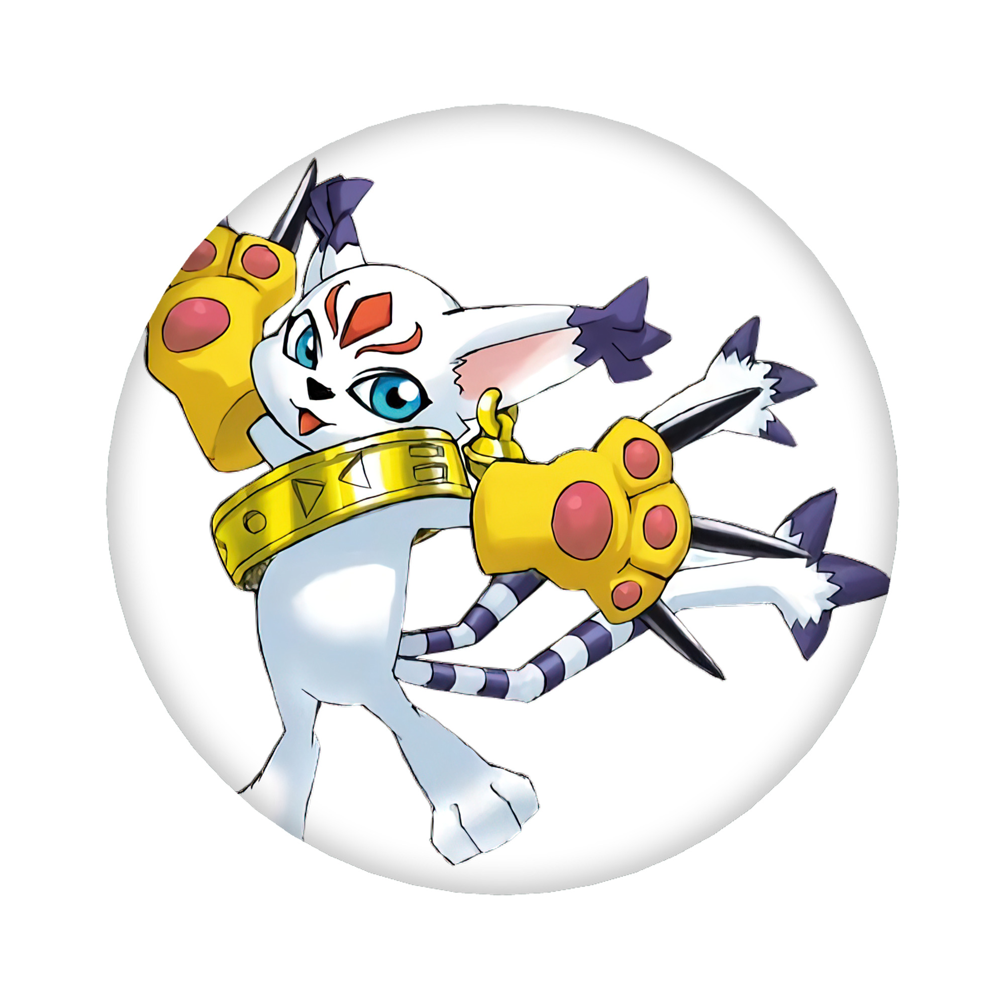 （画像用） Digimon デジタルモンスター/デジモン 6cm 缶バッジ 複数セット