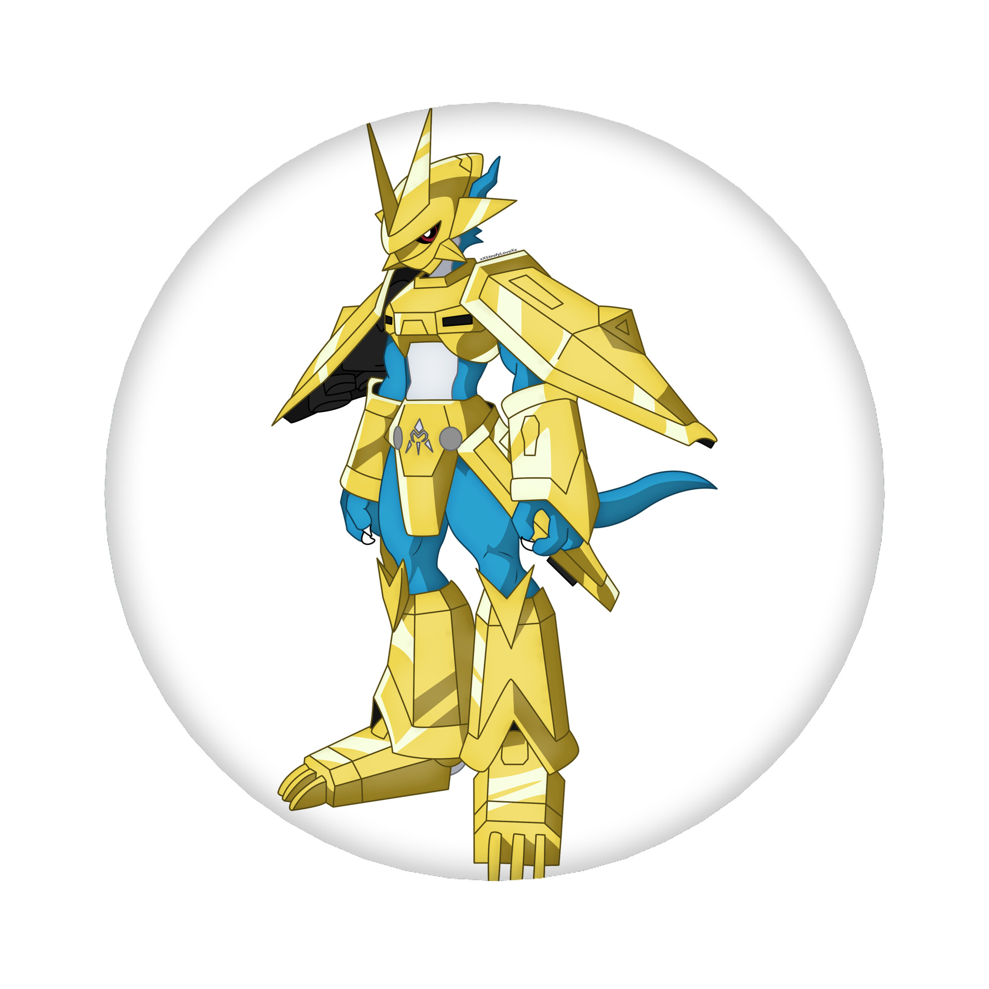 （画像用） Digimon デジタルモンスター/デジモン 6cm 缶バッジ 複数セット