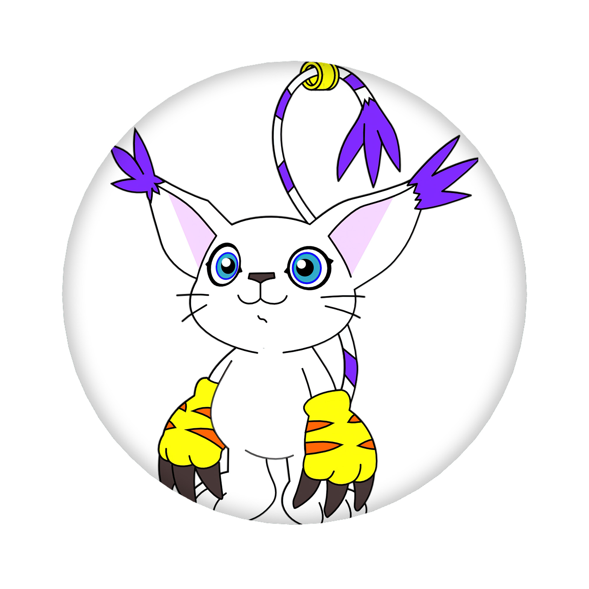 （画像用） Digimon デジタルモンスター/デジモン 6cm 缶バッジ 複数セット