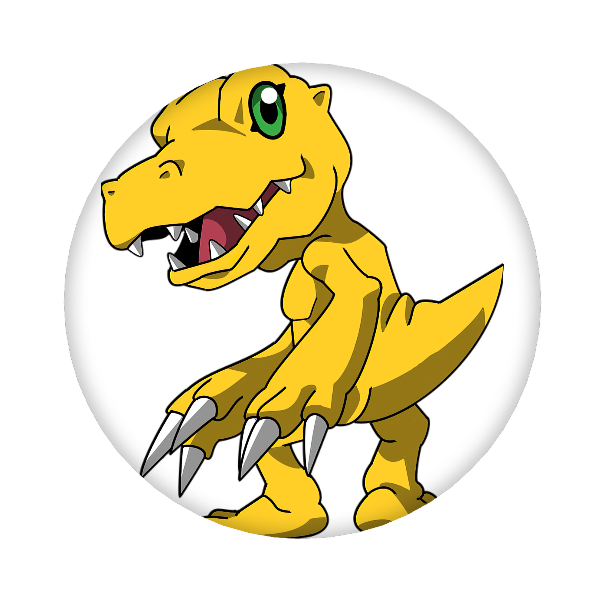 （画像用） Digimon デジタルモンスター/デジモン 6cm 缶バッジ 複数セット