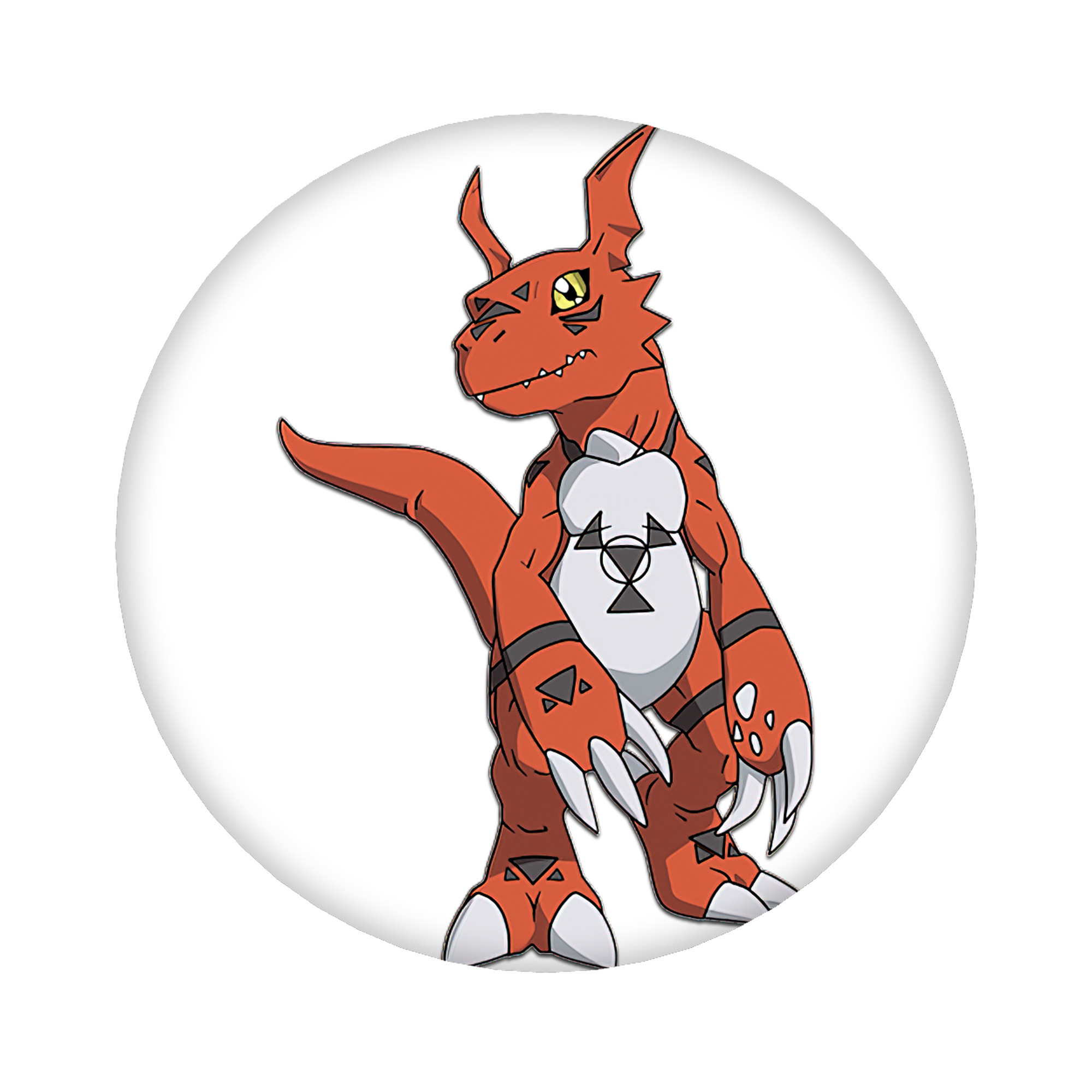 （画像用） Digimon デジタルモンスター/デジモン 6cm 缶バッジ 複数セット