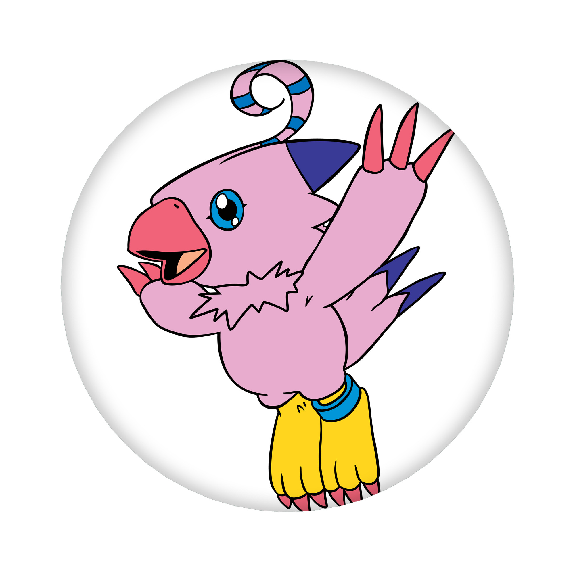 （画像用） Digimon デジタルモンスター/デジモン 6cm 缶バッジ 複数セット