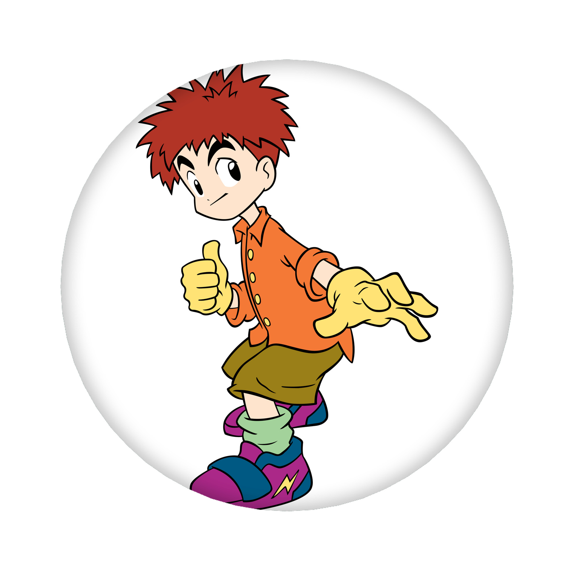 （画像用） Digimon デジタルモンスター/デジモン 6cm 缶バッジ 複数セット