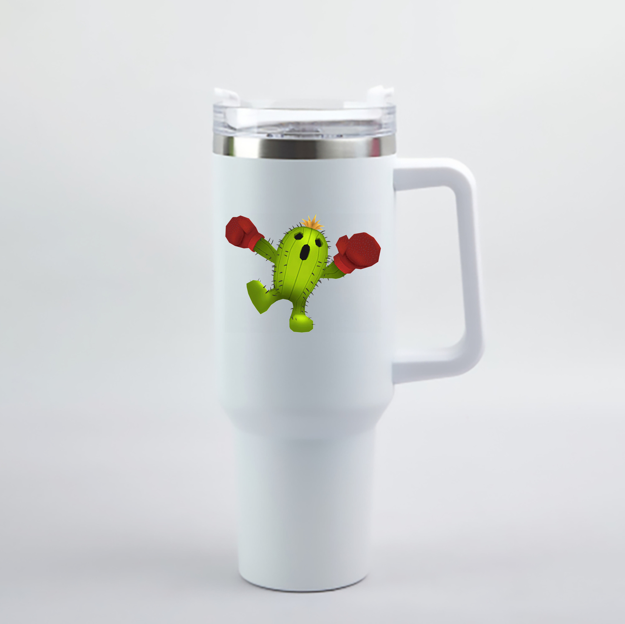 （画像用） Digimon デジタルモンスター/デジモン 1200mL車用タンブラー - クリスタルステッカー（プラスチックストロー付き）