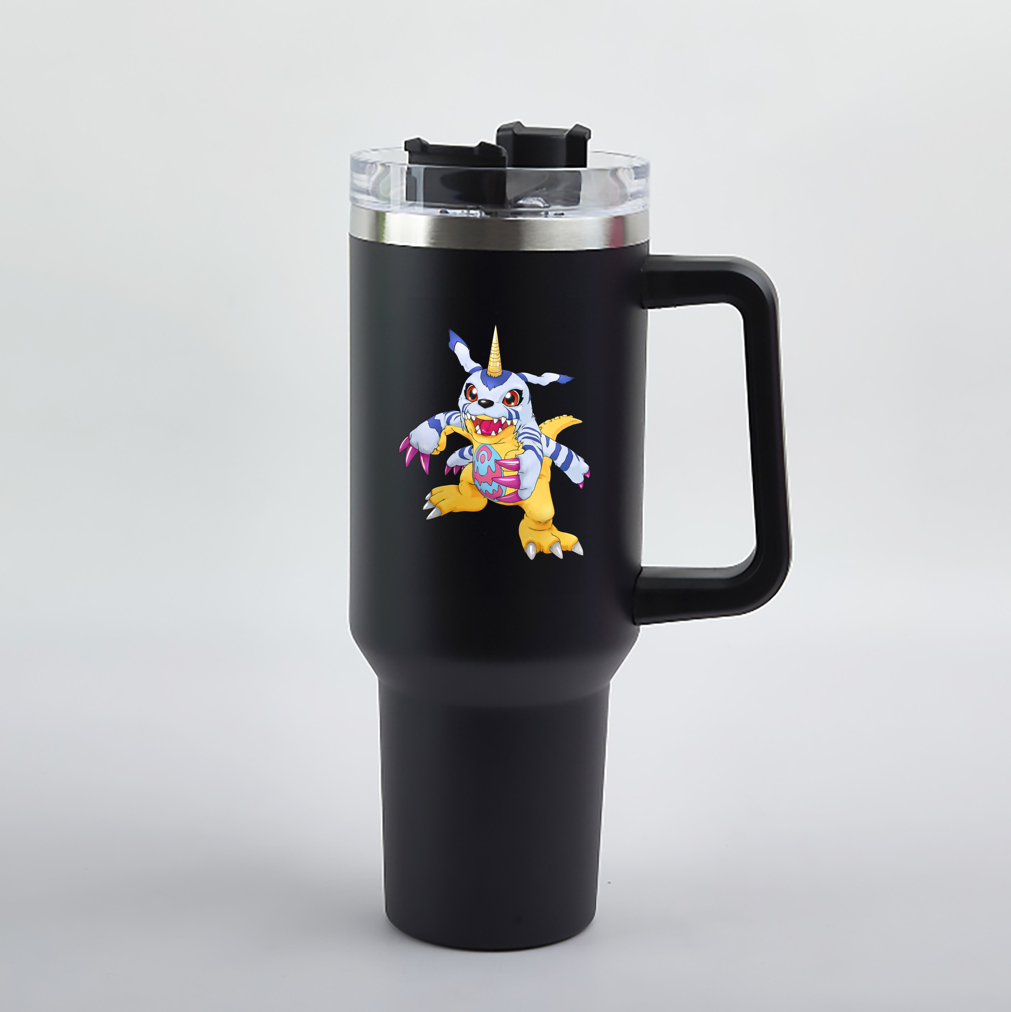 （画像用） Digimon デジタルモンスター/デジモン 1200mL車用タンブラー（カラープリント）