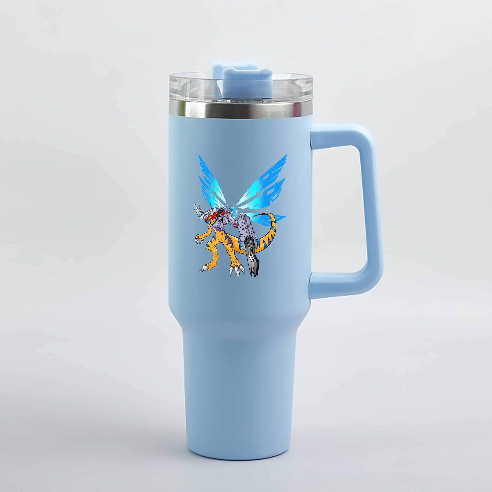 （画像用） Digimon デジタルモンスター/デジモン 1200mL車用タンブラー（カラープリント）