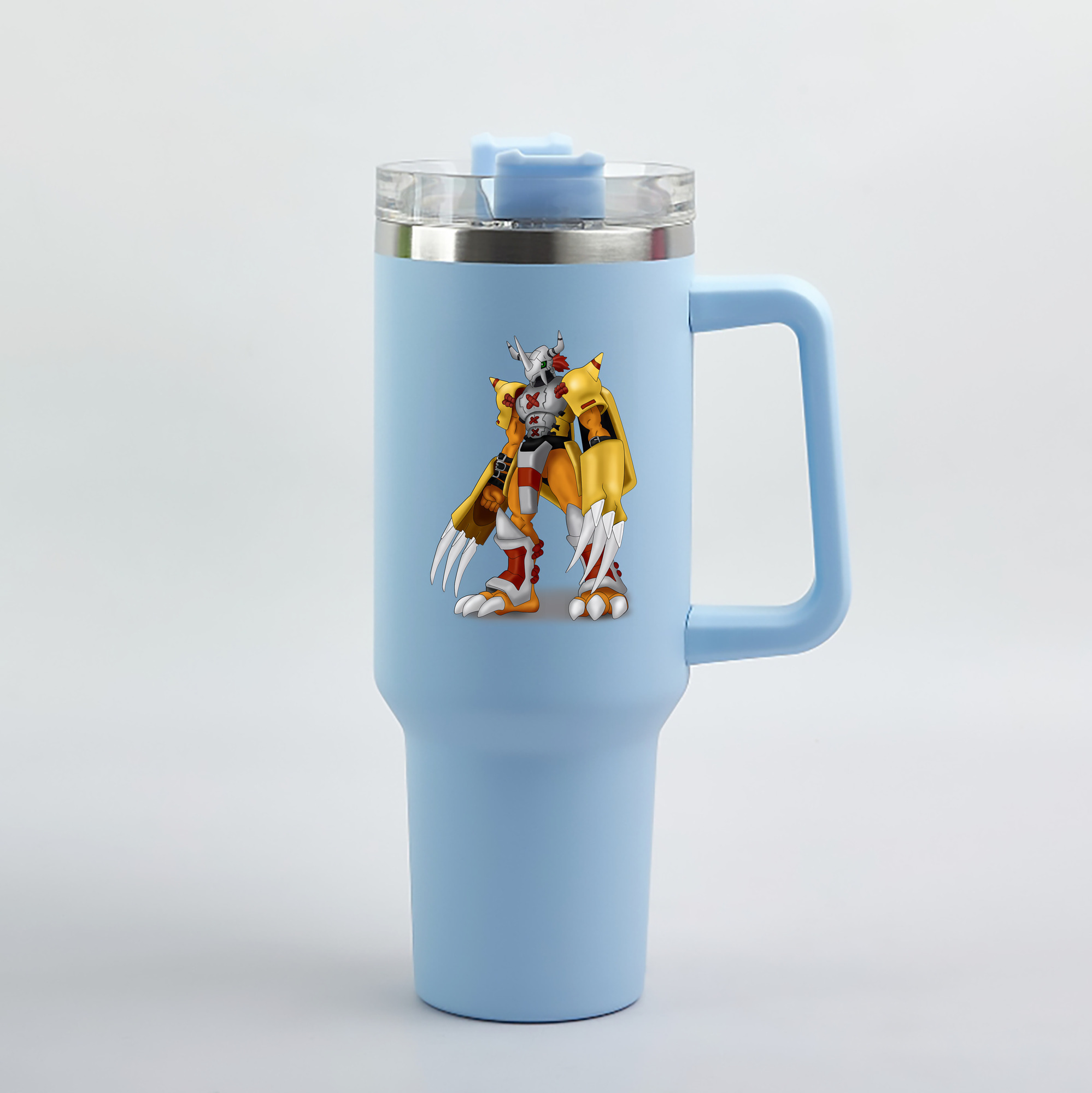 （画像用） Digimon デジタルモンスター/デジモン 1200mL車用タンブラー（カラープリント）