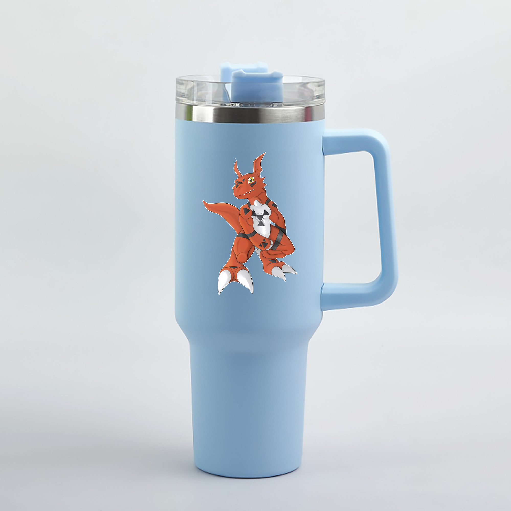 （画像用） Digimon デジタルモンスター/デジモン 1200mL車用タンブラー（カラープリント）