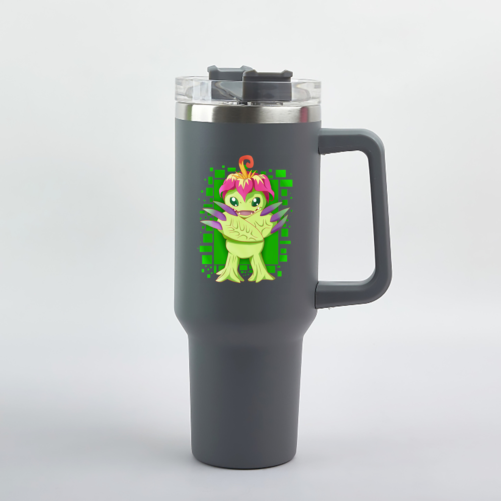 （画像用） Digimon デジタルモンスター/デジモン 1200mL車用タンブラー（カラープリント）