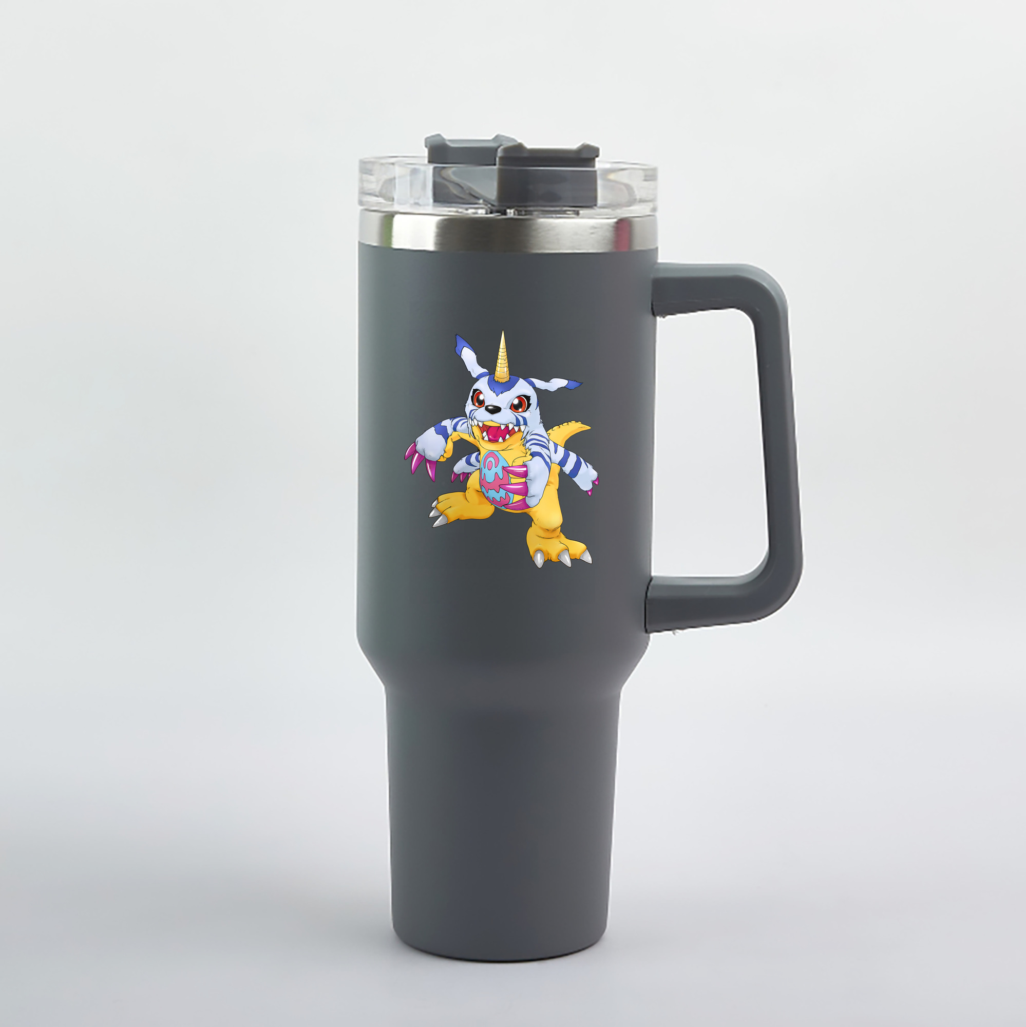 （画像用） Digimon デジタルモンスター/デジモン 1200mL車用タンブラー（カラープリント）