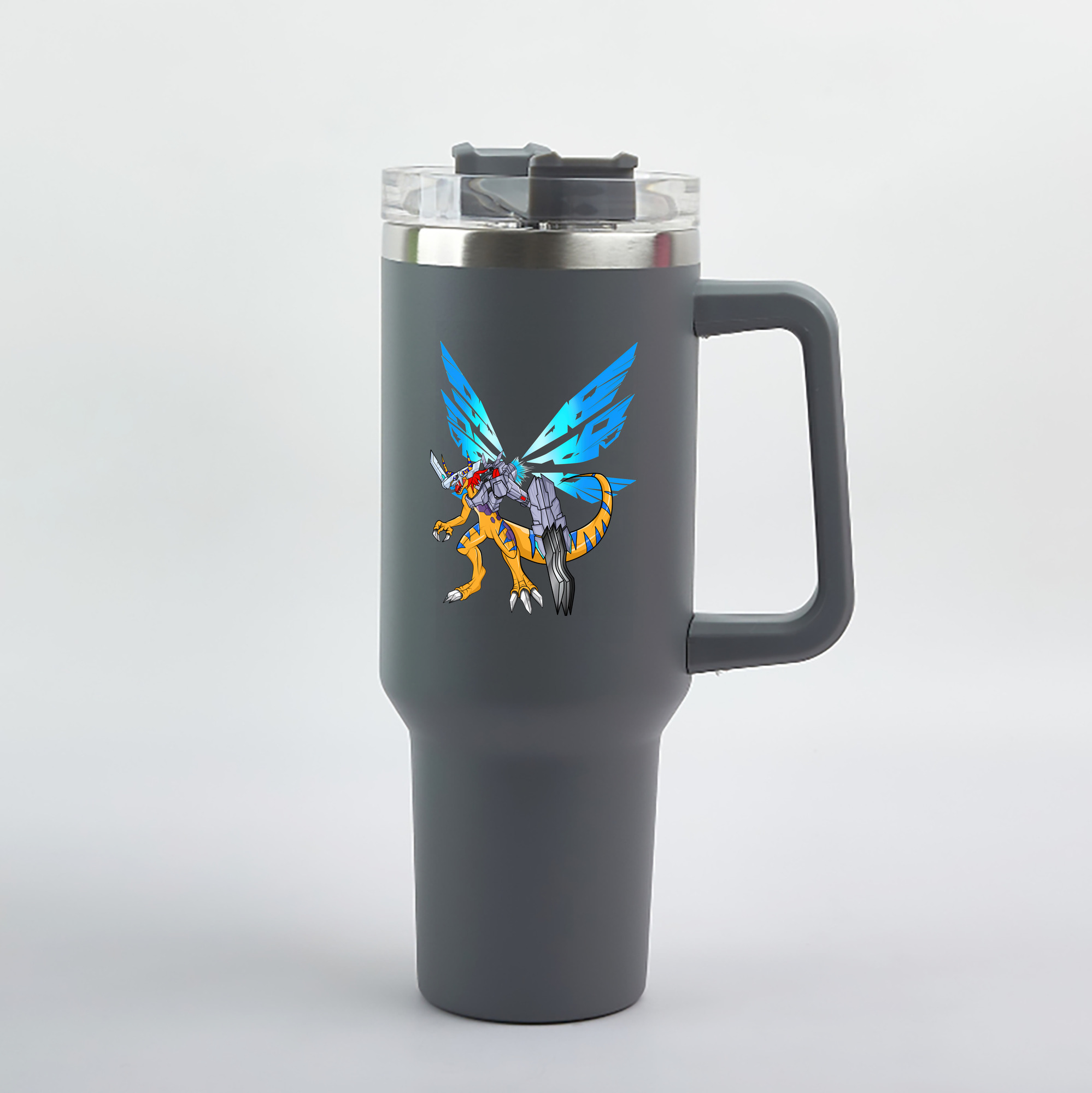 （画像用） Digimon デジタルモンスター/デジモン 1200mL車用タンブラー（カラープリント）
