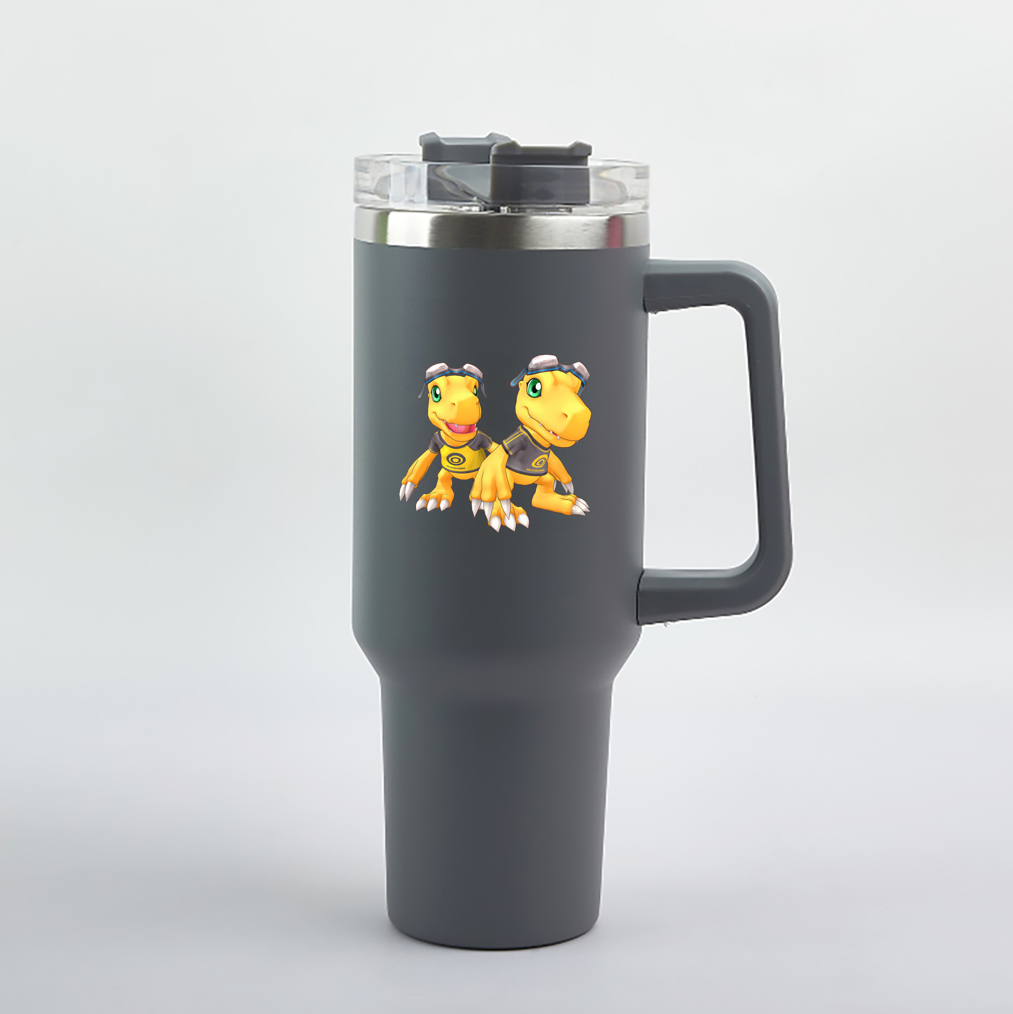 （画像用） Digimon デジタルモンスター/デジモン 1200mL車用タンブラー（カラープリント）
