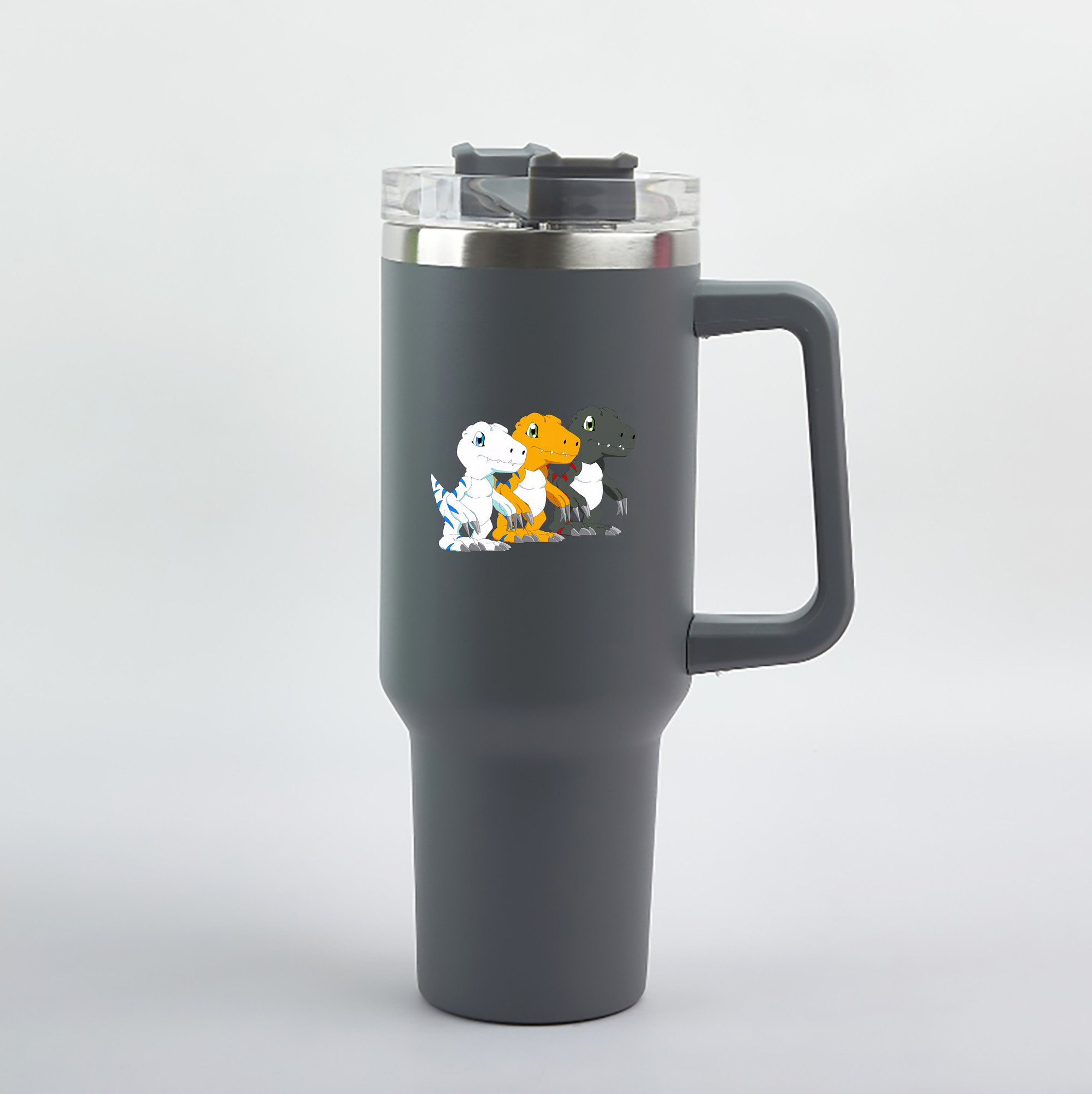 （画像用） Digimon デジタルモンスター/デジモン 1200mL車用タンブラー（カラープリント）