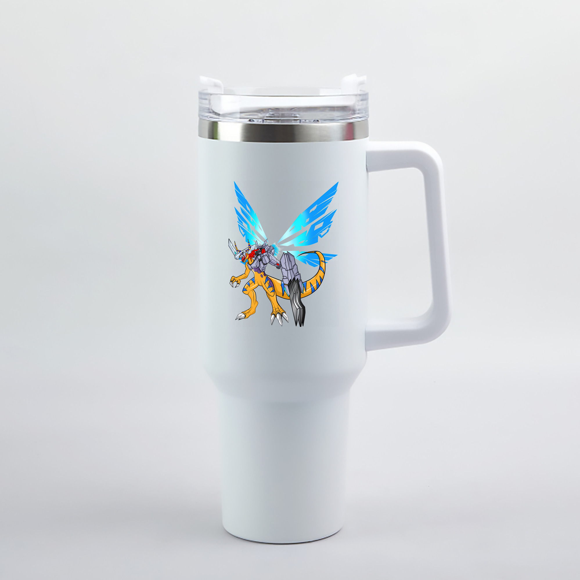（画像用） Digimon デジタルモンスター/デジモン 1200mL車用タンブラー（カラープリント）