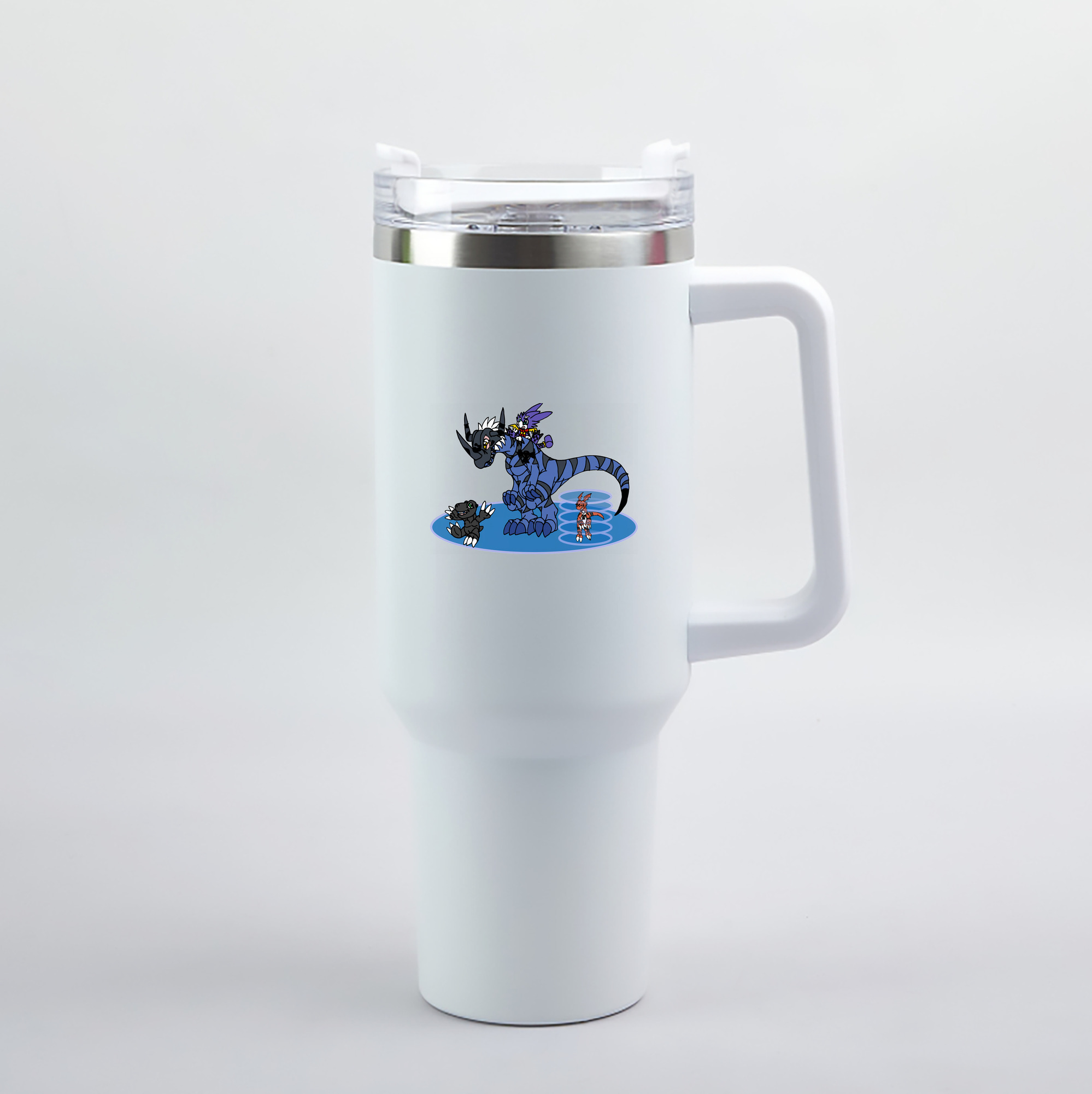 （画像用） Digimon デジタルモンスター/デジモン 1200mL車用タンブラー（カラープリント）