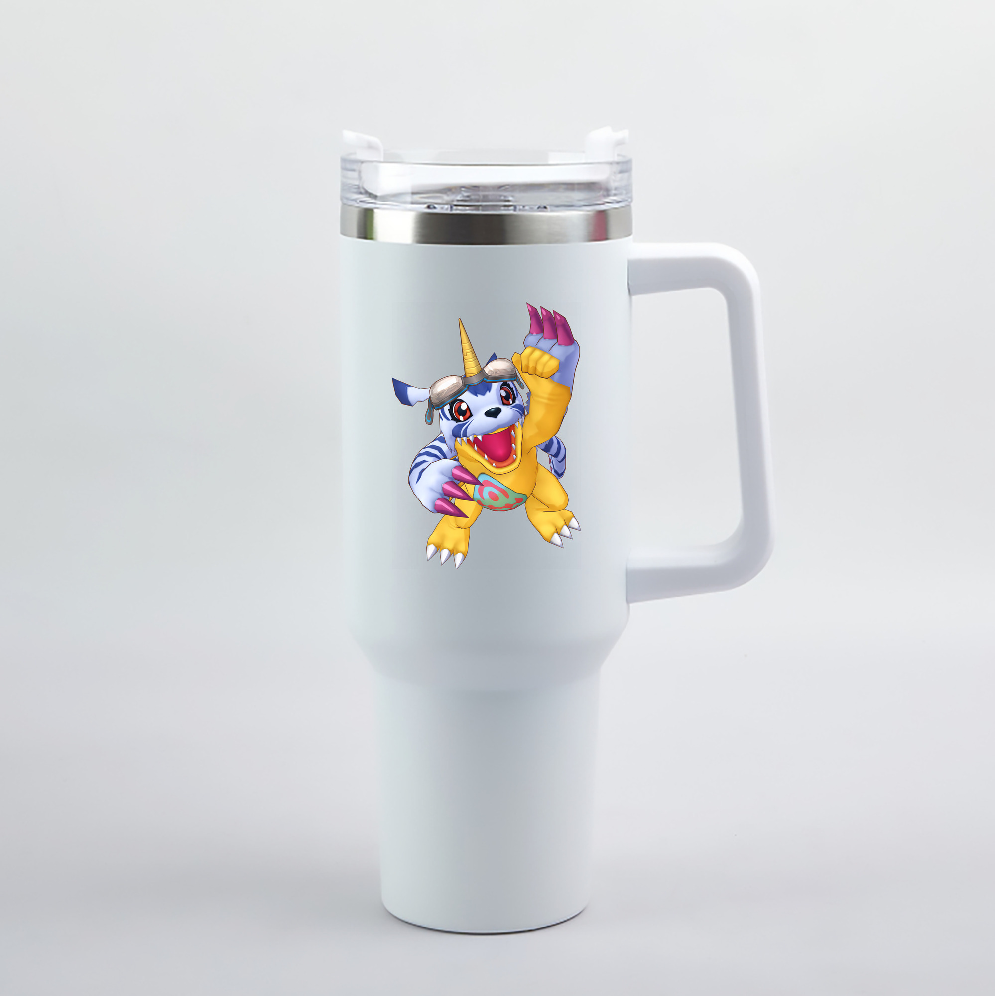（画像用） Digimon デジタルモンスター/デジモン 1200mL車用タンブラー（カラープリント）