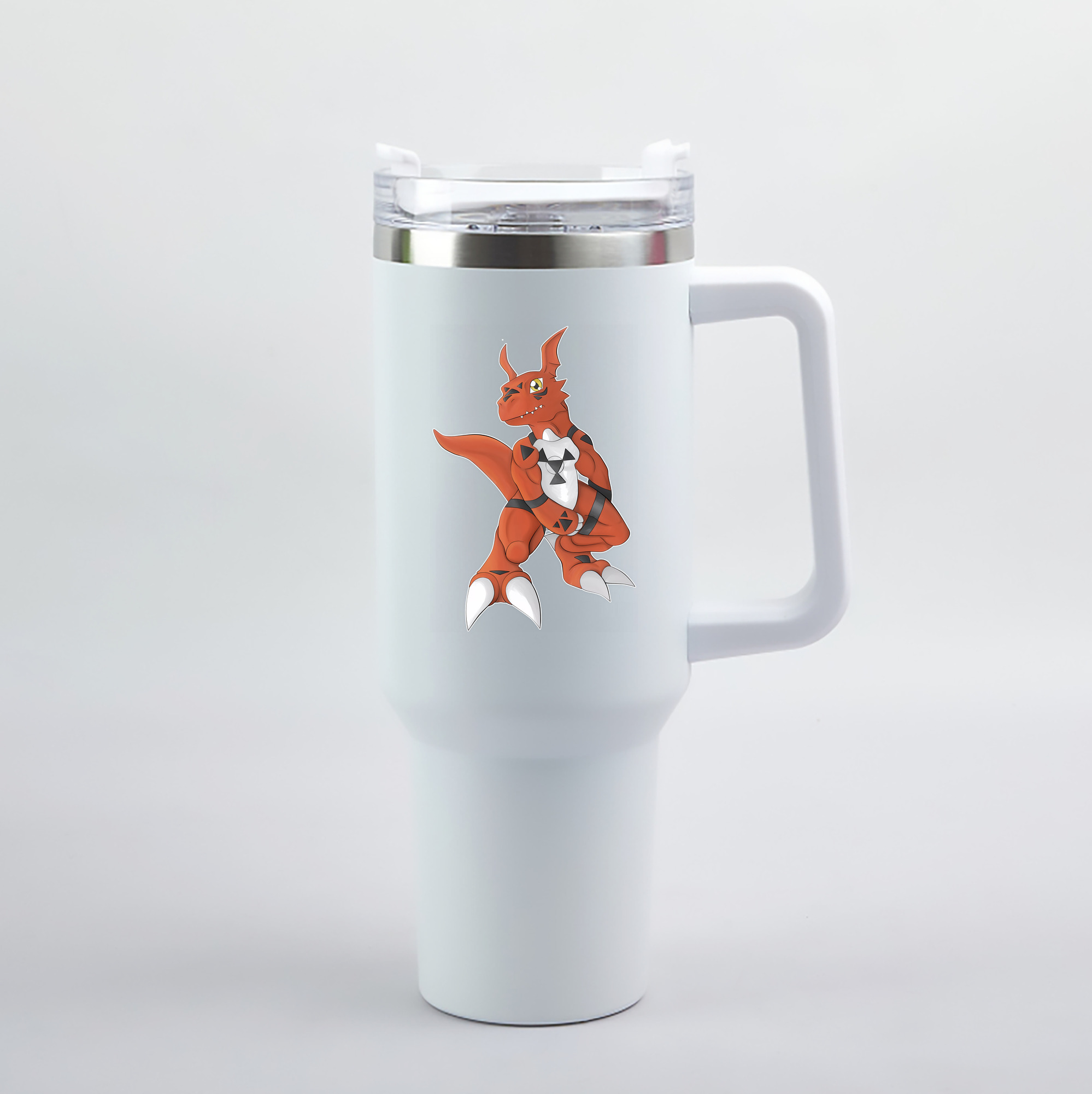 （画像用） Digimon デジタルモンスター/デジモン 1200mL車用タンブラー（カラープリント）