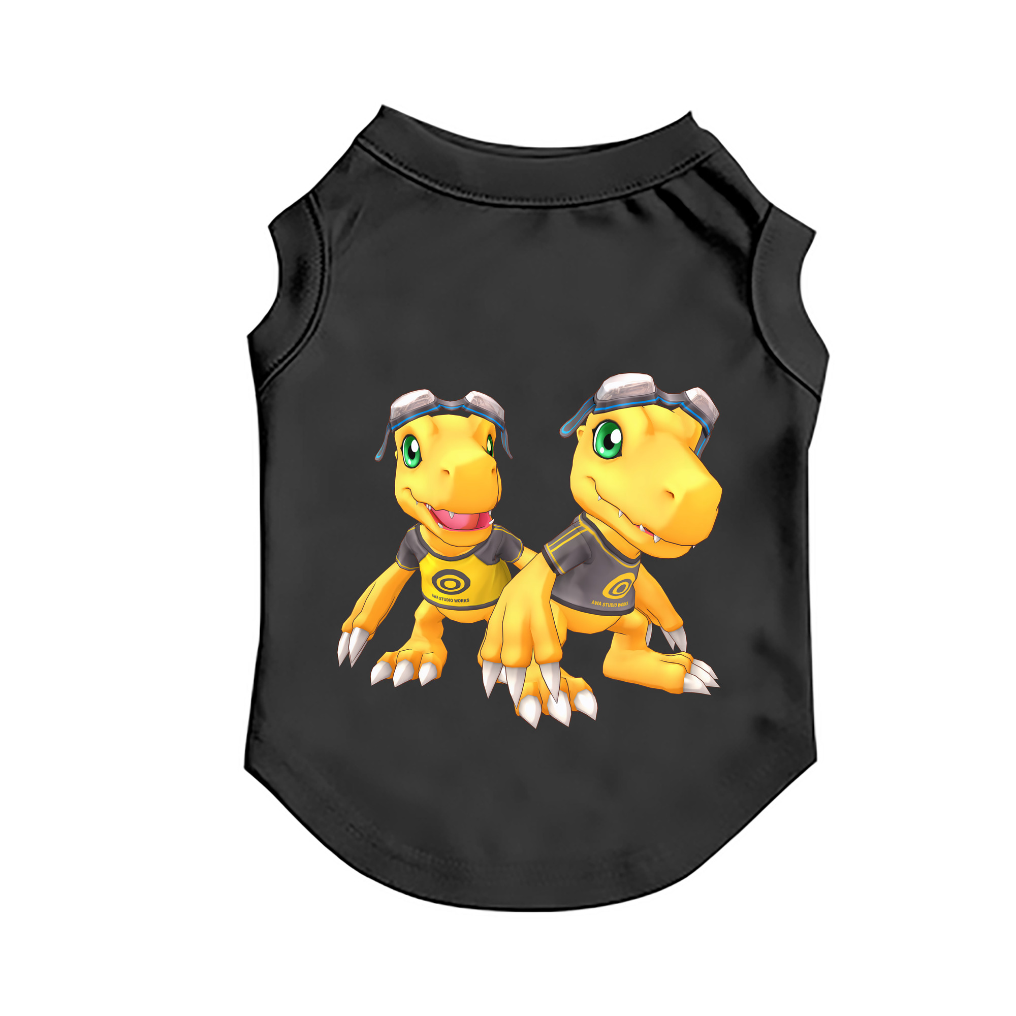 （画像用） Digimon デジタルモンスター/デジモン ペット用ベスト