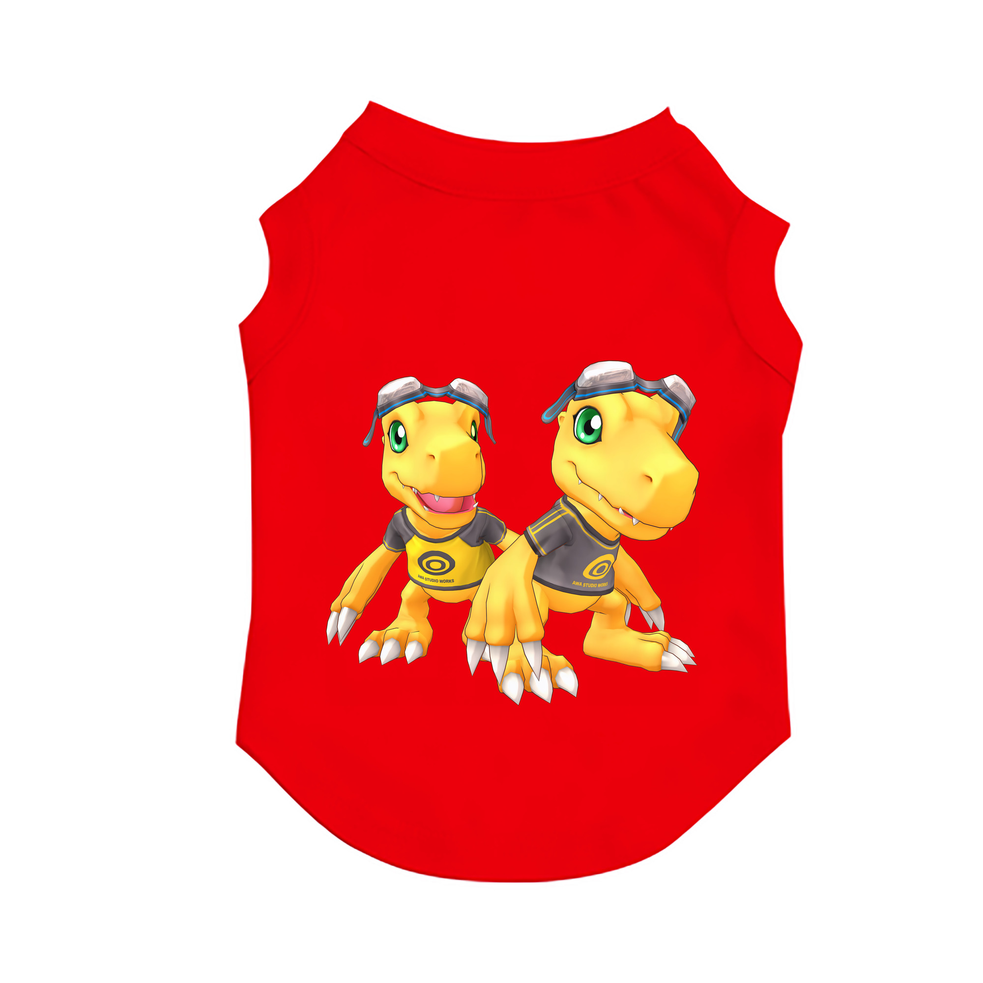 （画像用） Digimon デジタルモンスター/デジモン ペット用ベスト