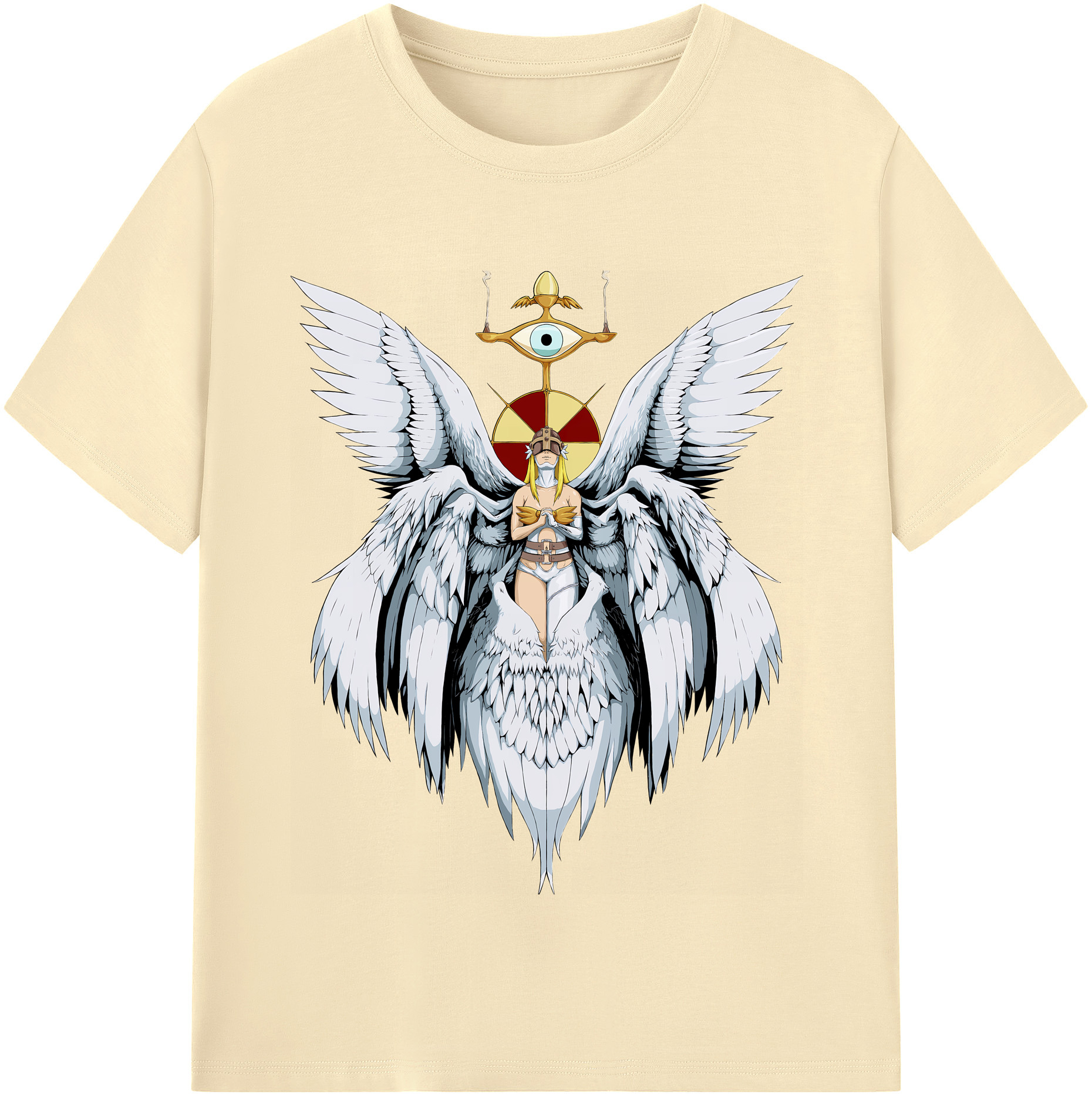 （画像用） Digimon デジタルモンスター/デジモン 綿100％半袖Tシャツ（フロントプリント）