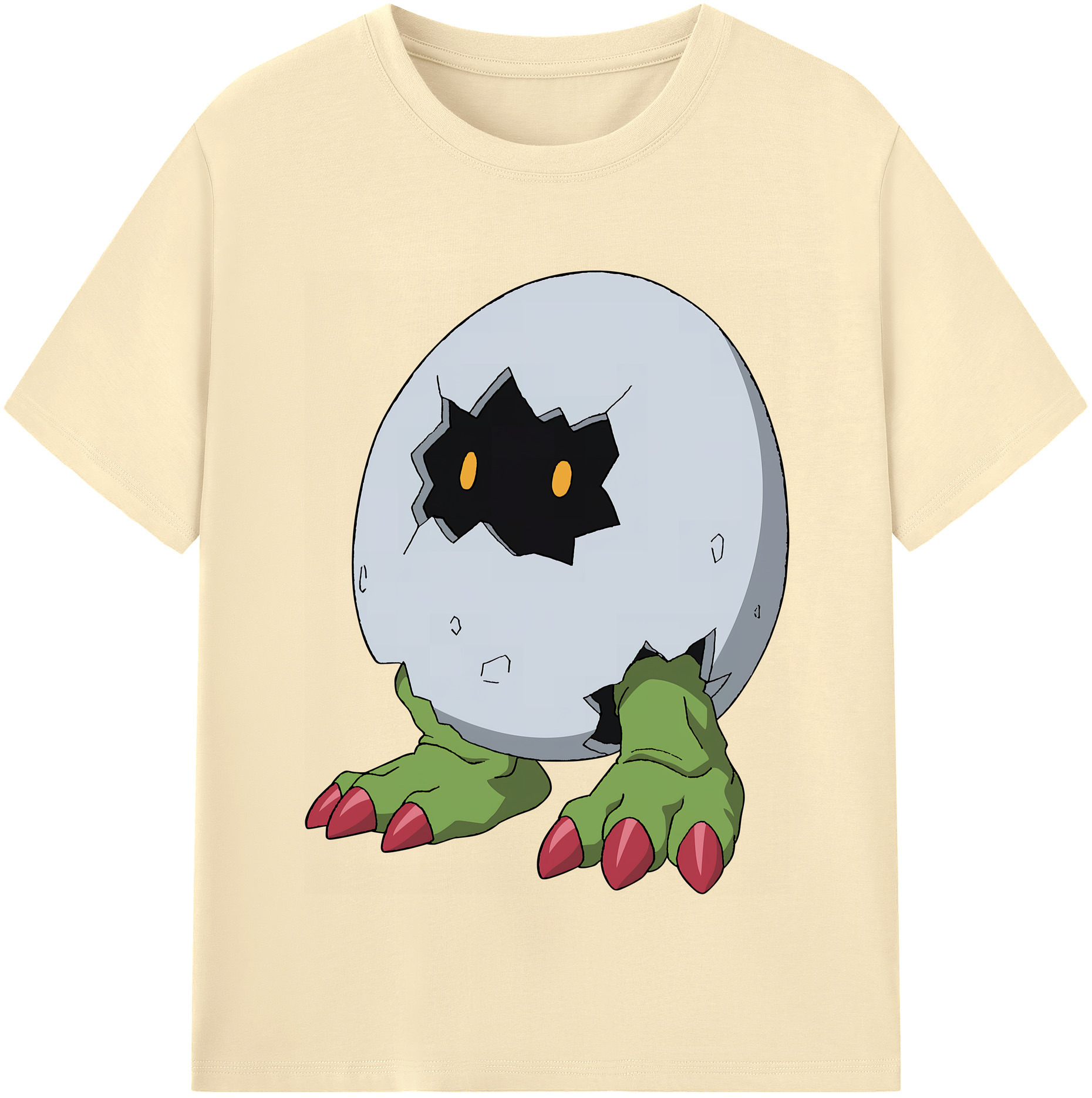 （画像用） Digimon デジタルモンスター/デジモン 綿100％半袖Tシャツ（フロントプリント）