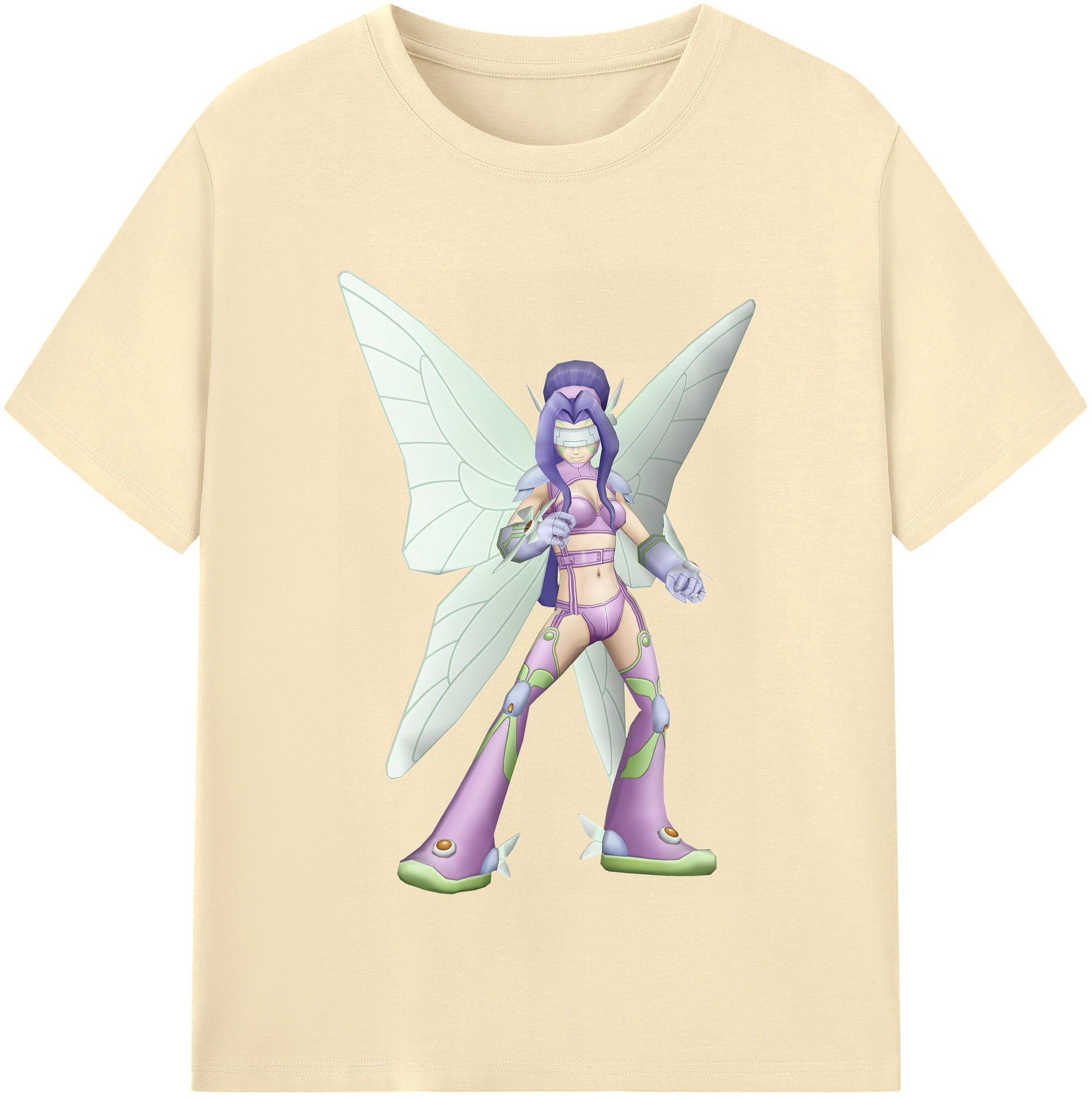 （画像用） Digimon デジタルモンスター/デジモン 綿100％半袖Tシャツ（フロントプリント）