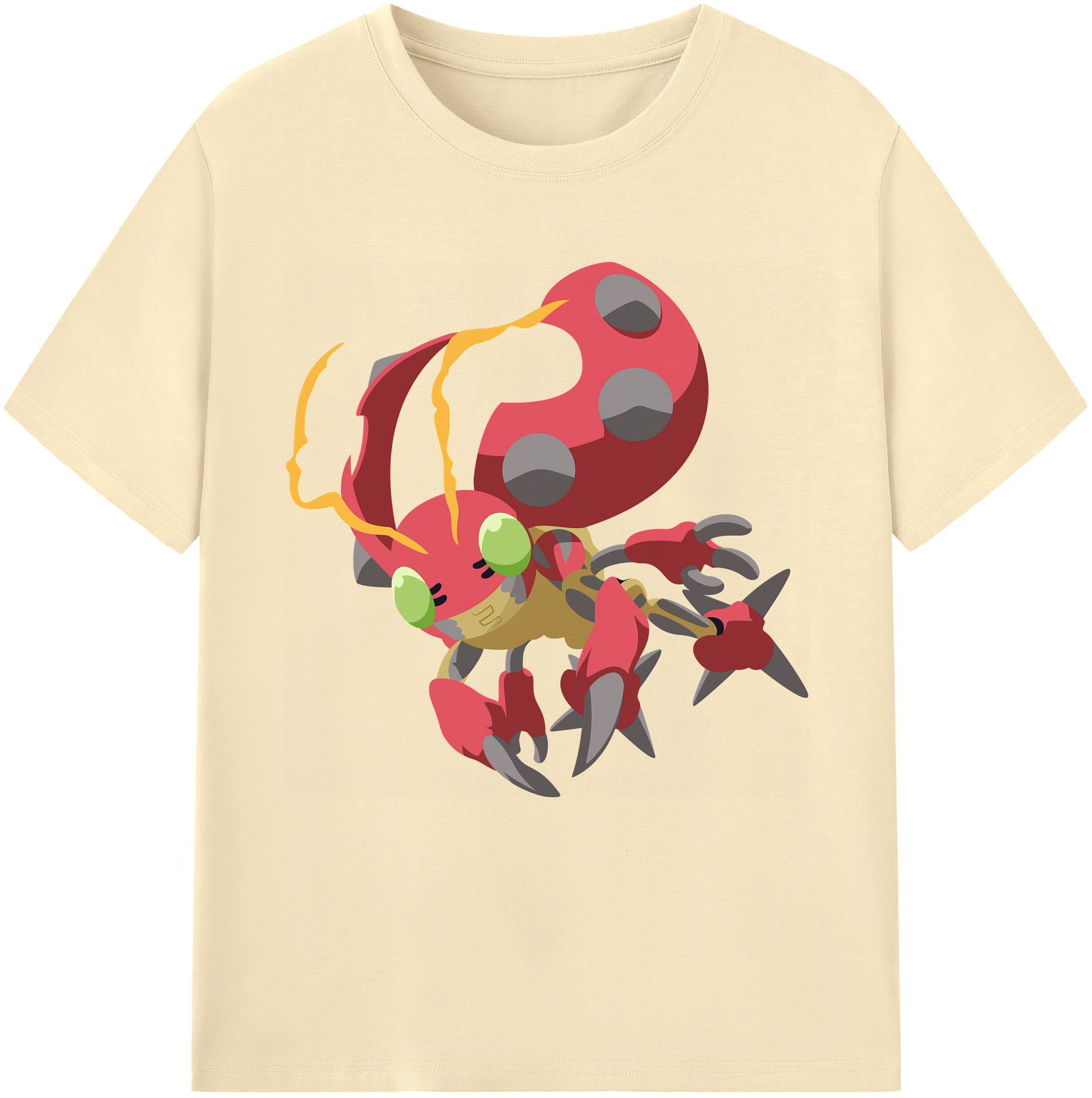 （画像用） Digimon デジタルモンスター/デジモン 綿100％半袖Tシャツ（フロントプリント）