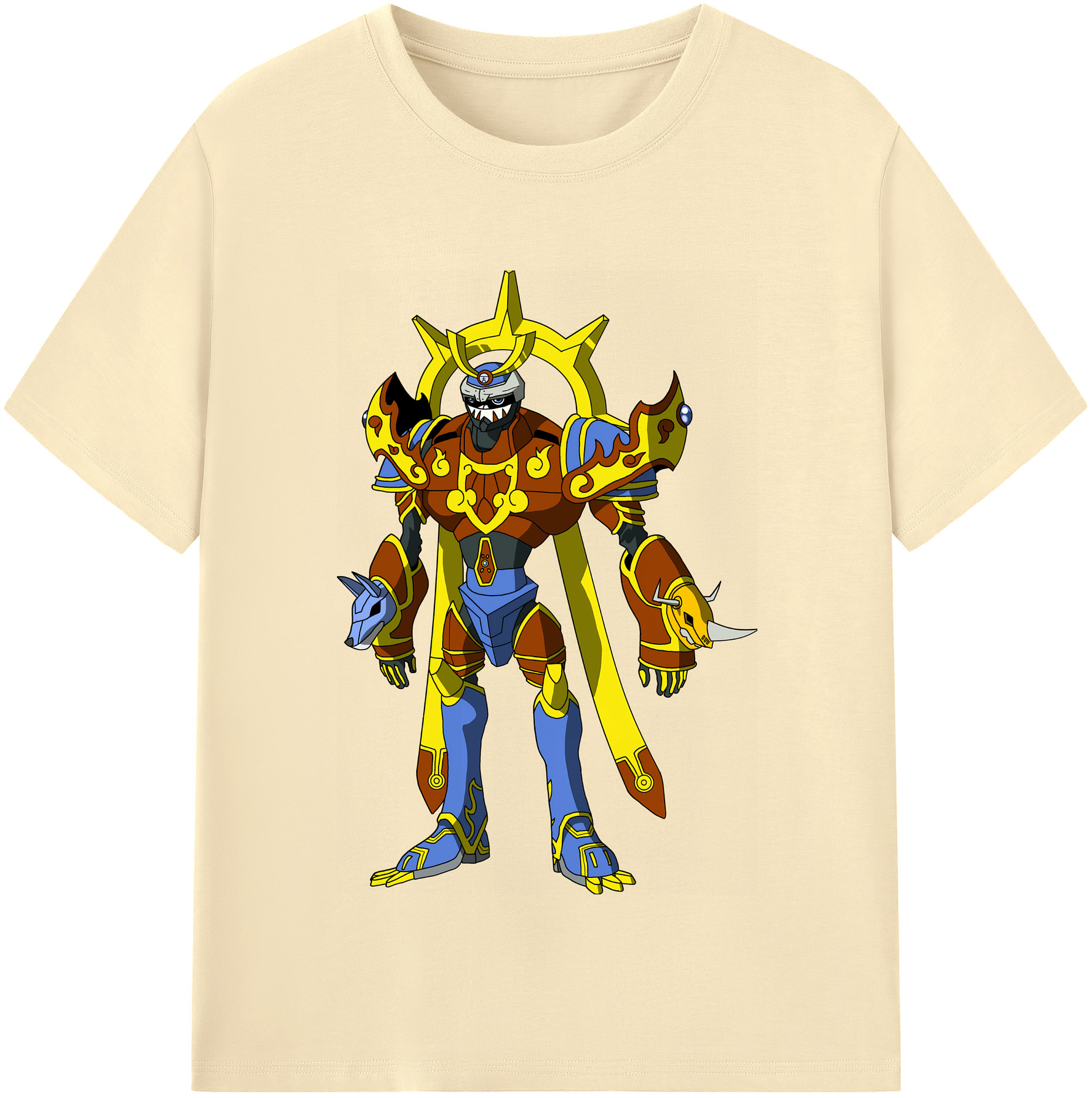 （画像用） Digimon デジタルモンスター/デジモン 綿100％半袖Tシャツ（フロントプリント）