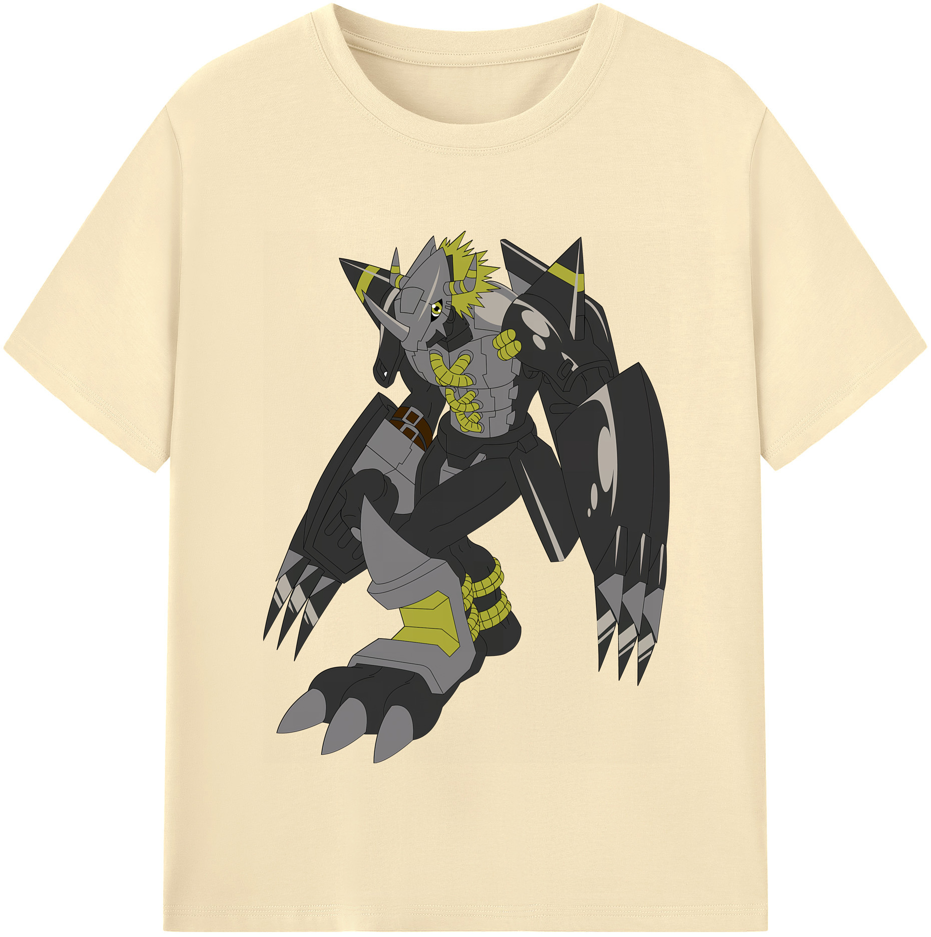 （画像用） Digimon デジタルモンスター/デジモン 綿100％半袖Tシャツ（フロントプリント）