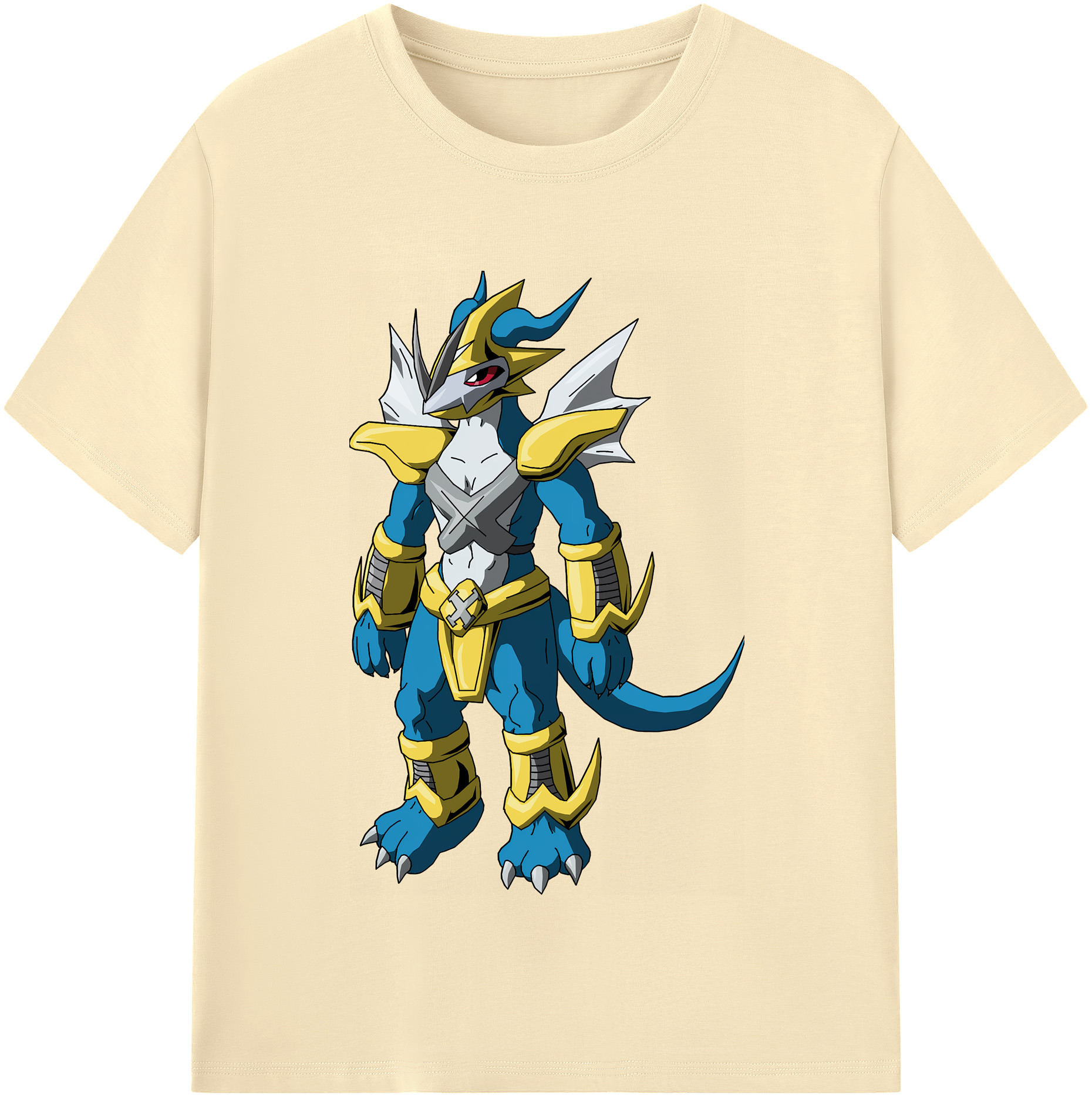 （画像用） Digimon デジタルモンスター/デジモン 綿100％半袖Tシャツ（フロントプリント）