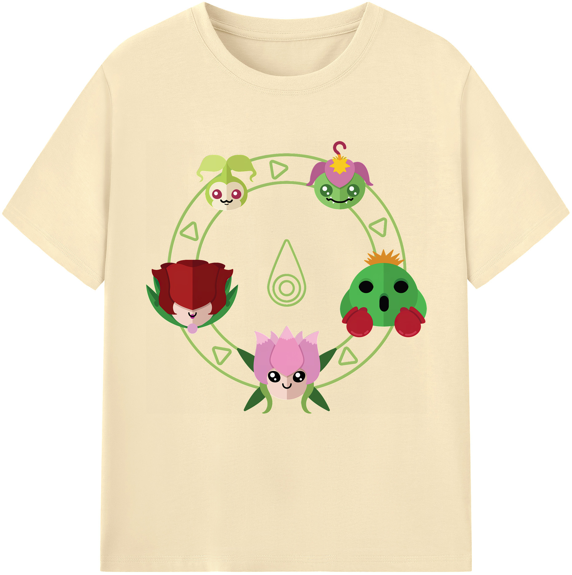 （画像用） Digimon デジタルモンスター/デジモン 綿100％半袖Tシャツ（フロントプリント）