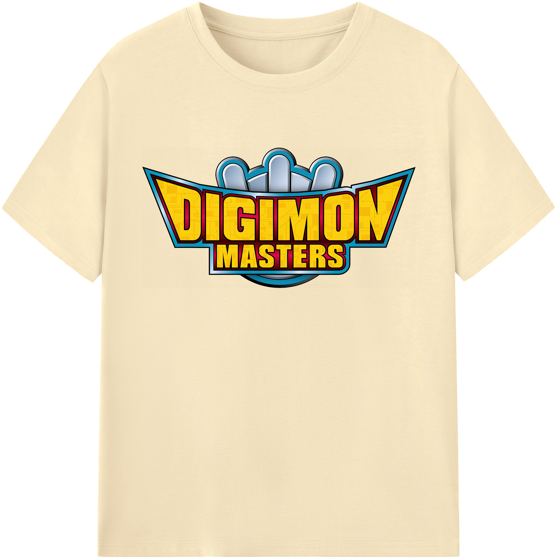 （画像用） Digimon デジタルモンスター/デジモン 綿100％半袖Tシャツ（フロントプリント）