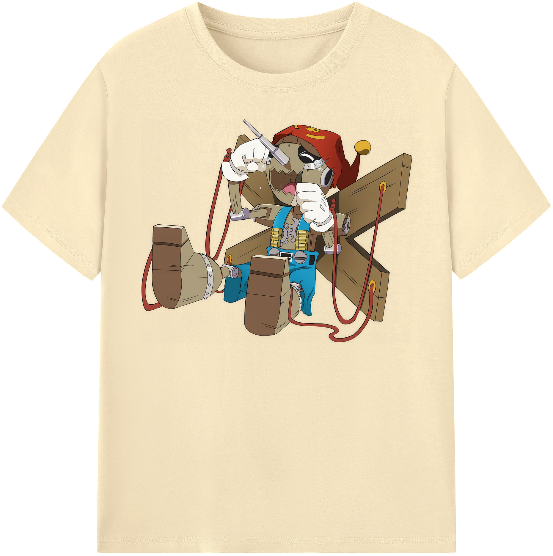 （画像用） Digimon デジタルモンスター/デジモン 綿100％半袖Tシャツ（フロントプリント）