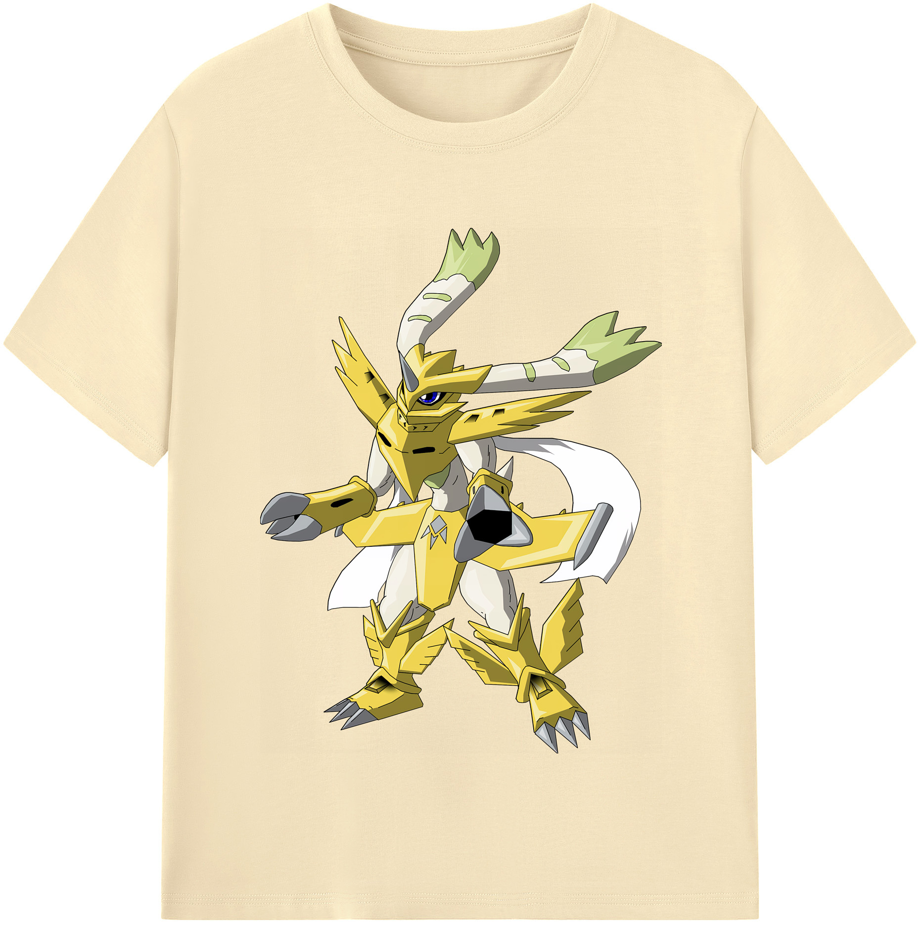 （画像用） Digimon デジタルモンスター/デジモン 綿100％半袖Tシャツ（フロントプリント）