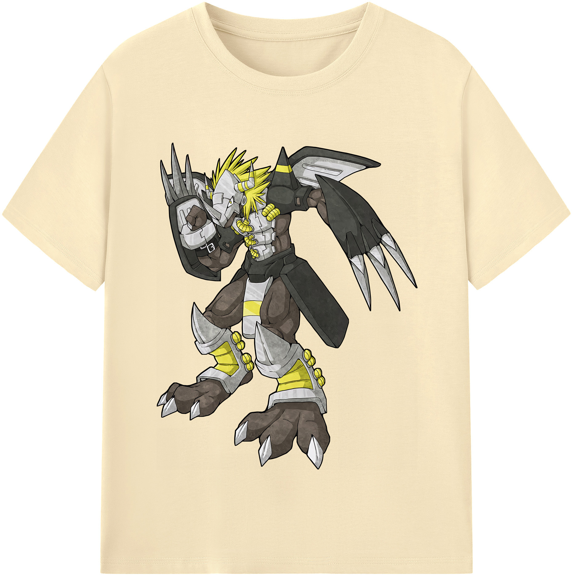 （画像用） Digimon デジタルモンスター/デジモン 綿100％半袖Tシャツ（フロントプリント）