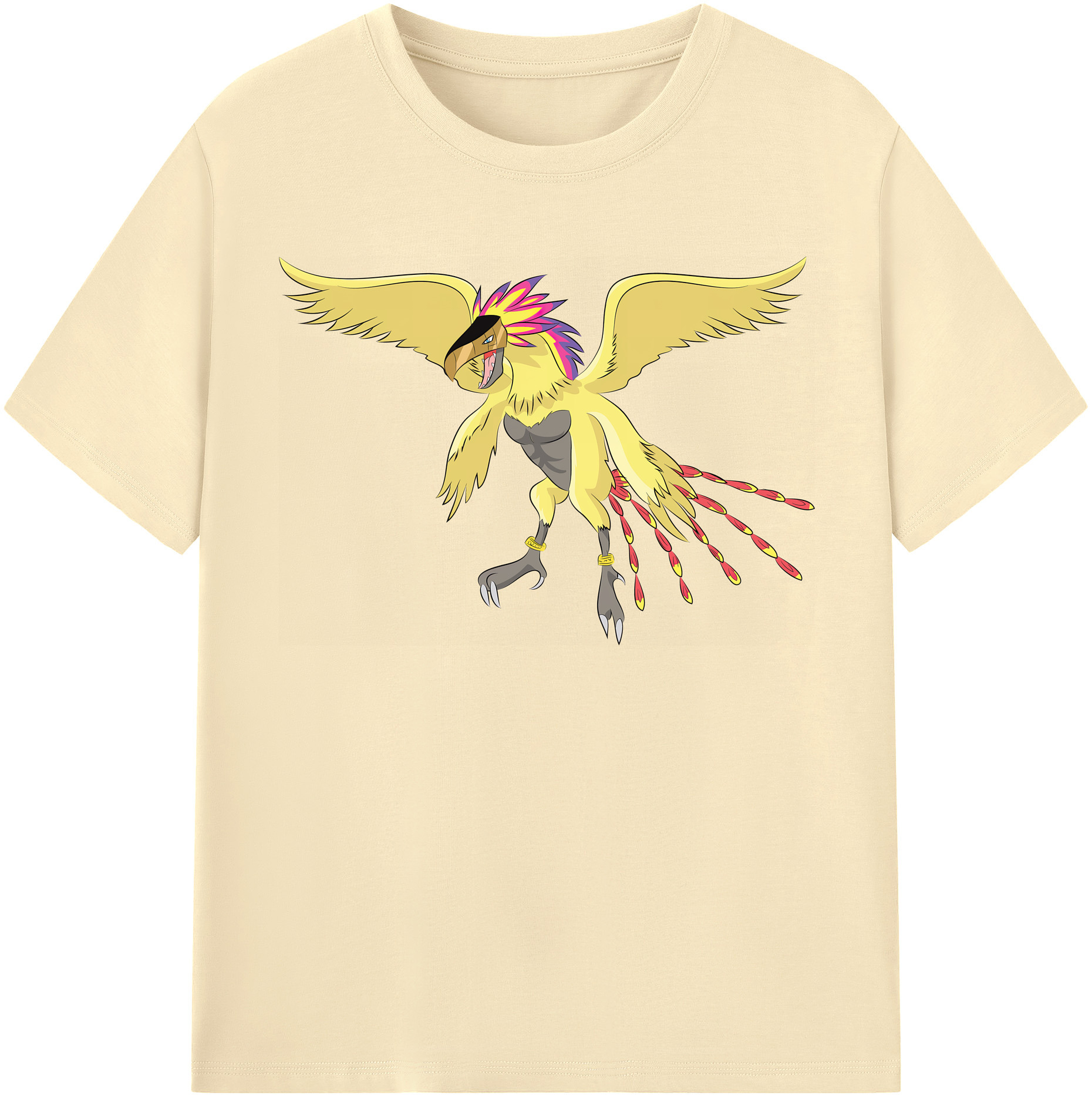 （画像用） Digimon デジタルモンスター/デジモン 綿100％半袖Tシャツ（フロントプリント）