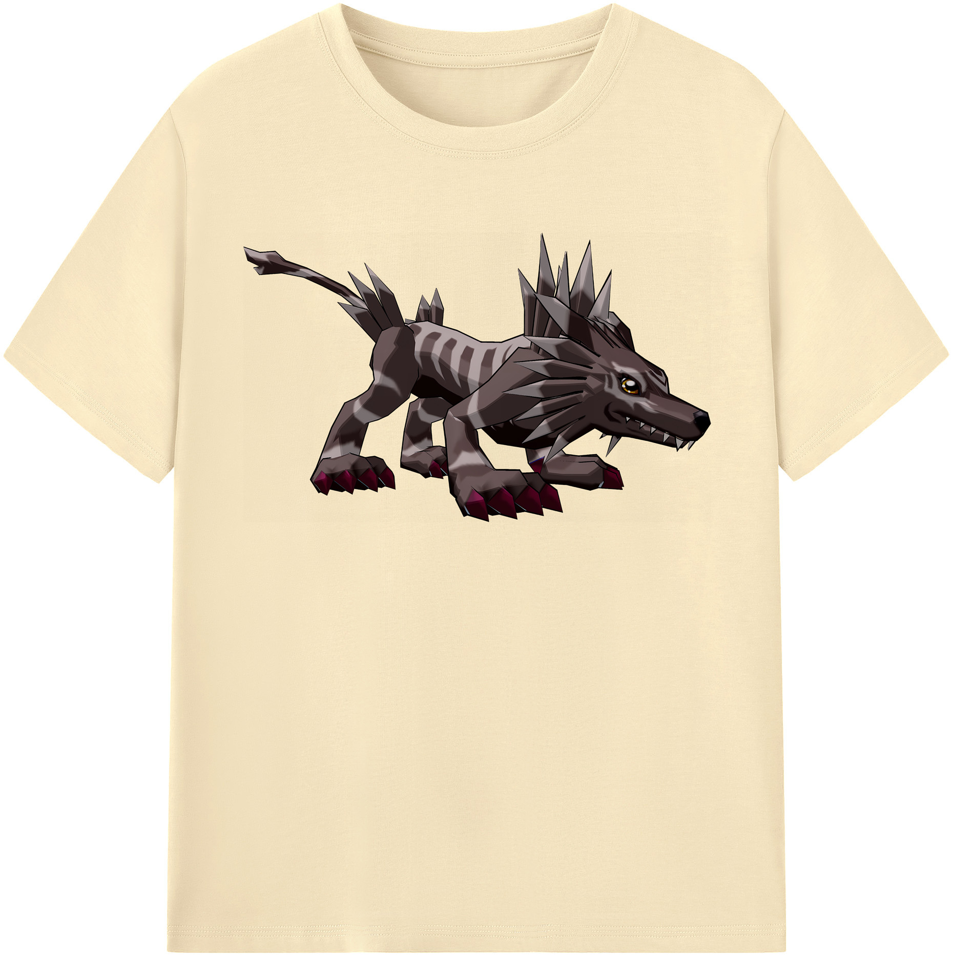 （画像用） Digimon デジタルモンスター/デジモン 綿100％半袖Tシャツ（フロントプリント）