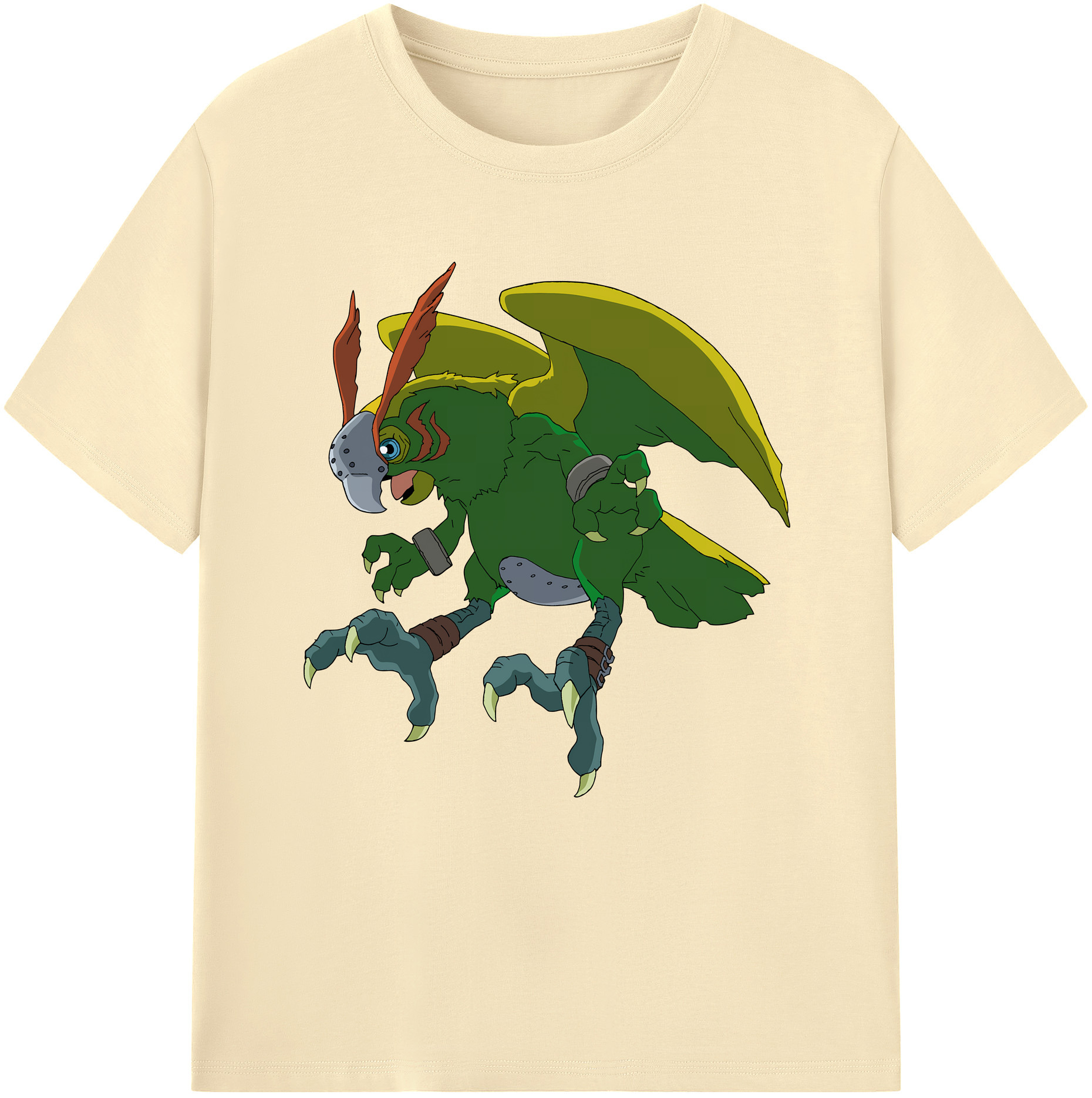 （画像用） Digimon デジタルモンスター/デジモン 綿100％半袖Tシャツ（フロントプリント）