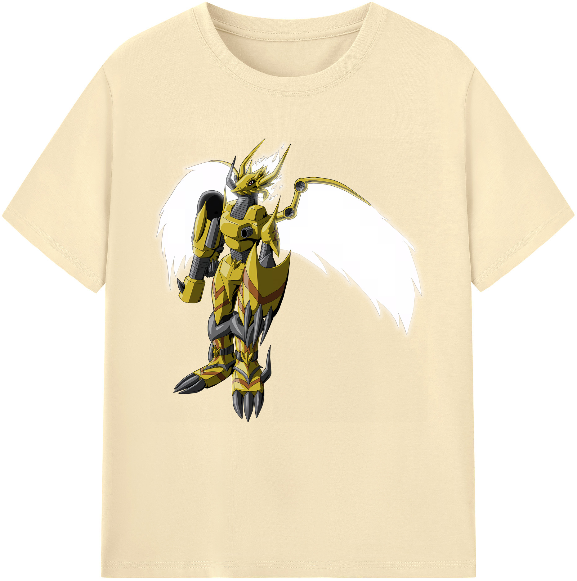 （画像用） Digimon デジタルモンスター/デジモン 綿100％半袖Tシャツ（フロントプリント）