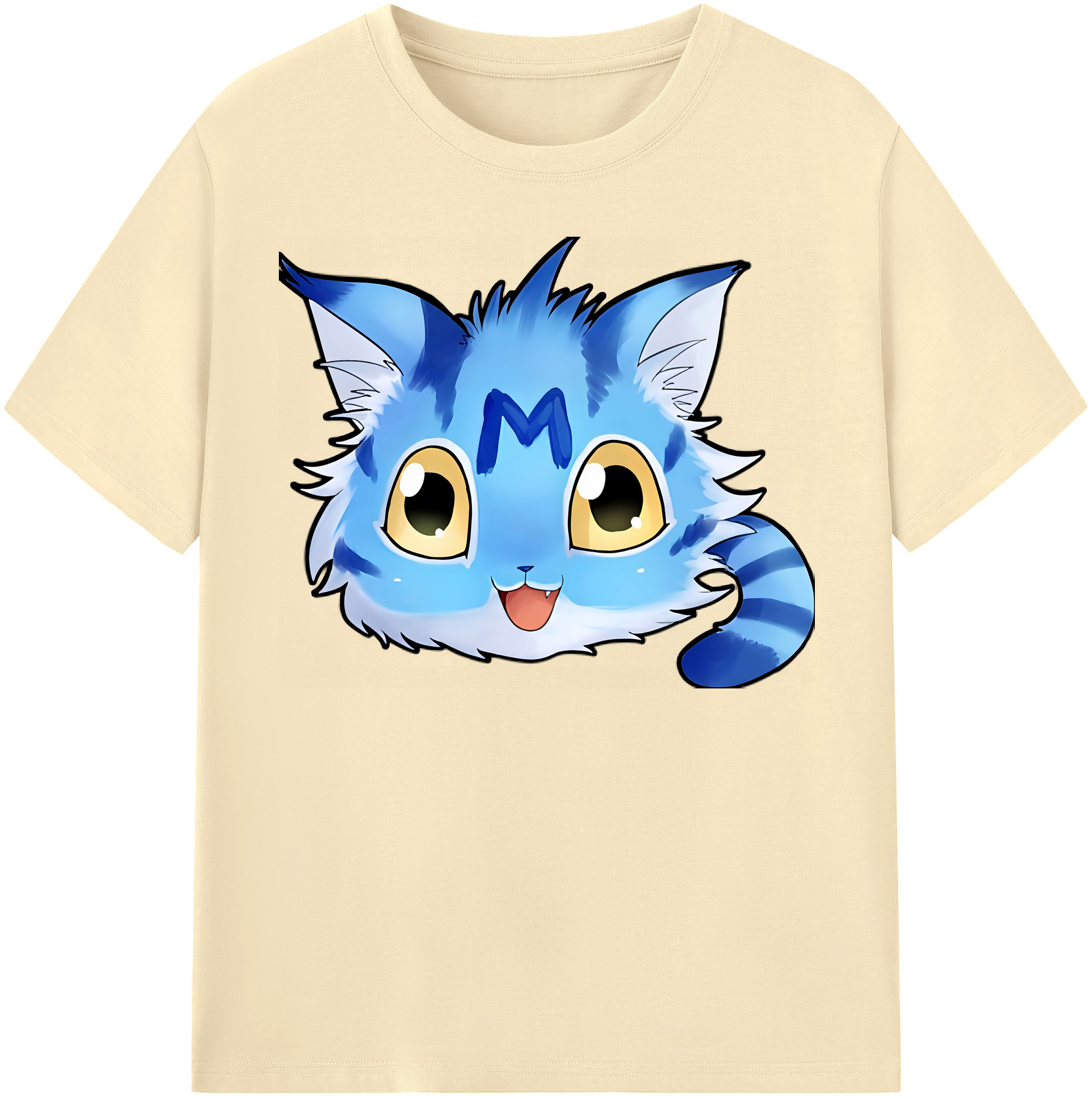 （画像用） Digimon デジタルモンスター/デジモン 綿100％半袖Tシャツ（フロントプリント）