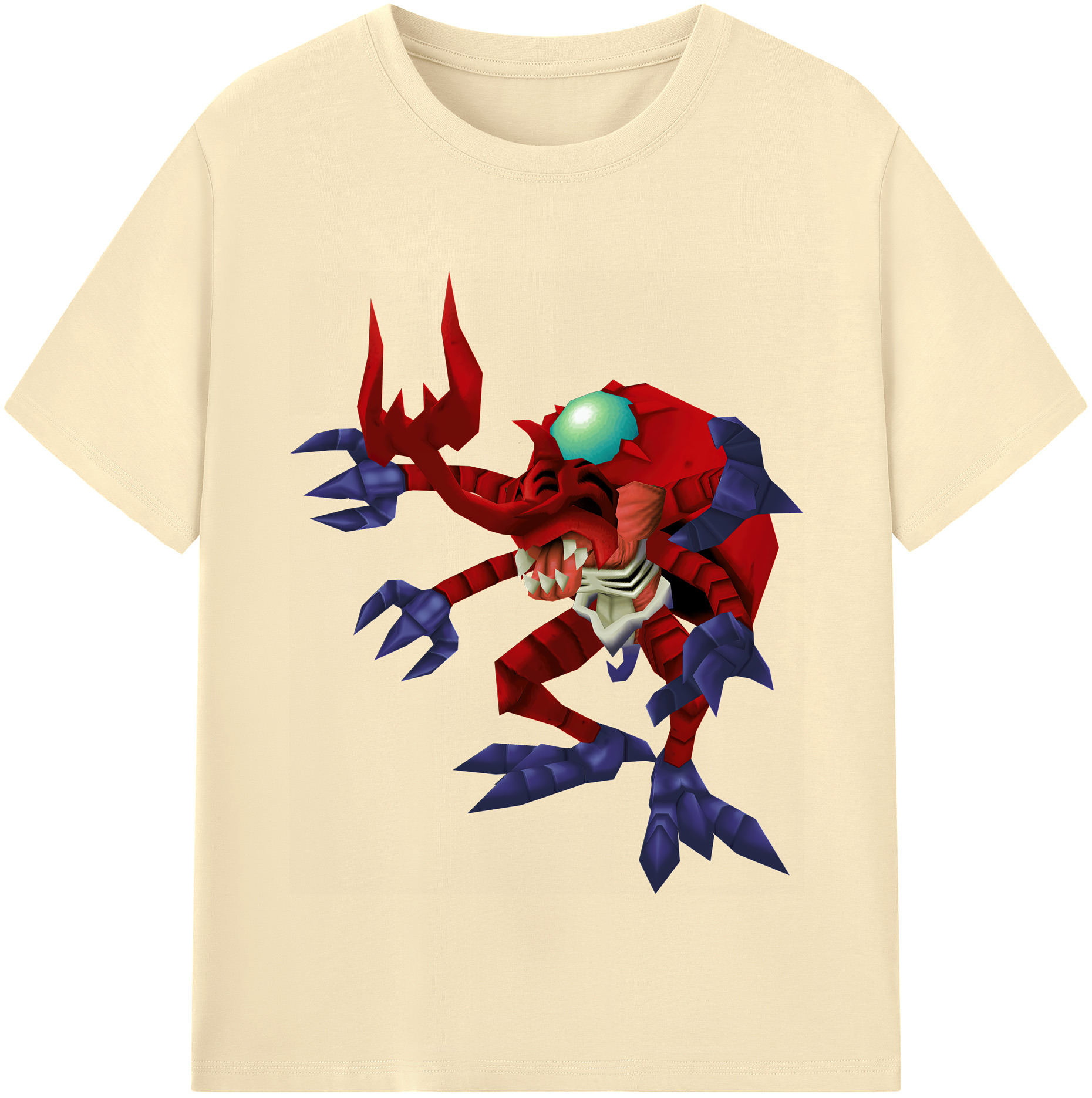 （画像用） Digimon デジタルモンスター/デジモン 綿100％半袖Tシャツ（フロントプリント）