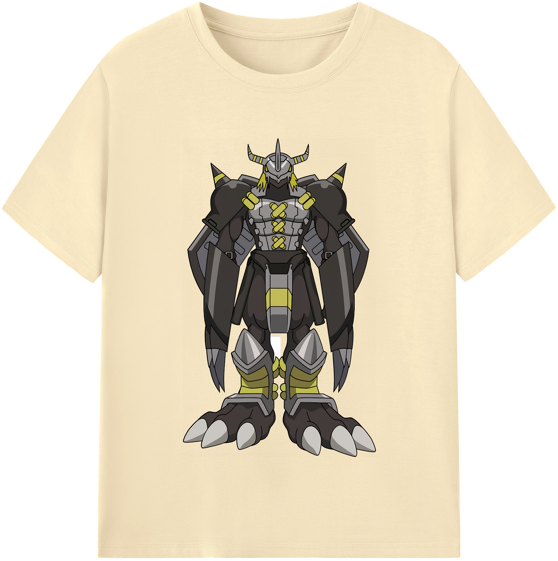 （画像用） Digimon デジタルモンスター/デジモン 綿100％半袖Tシャツ（フロントプリント）