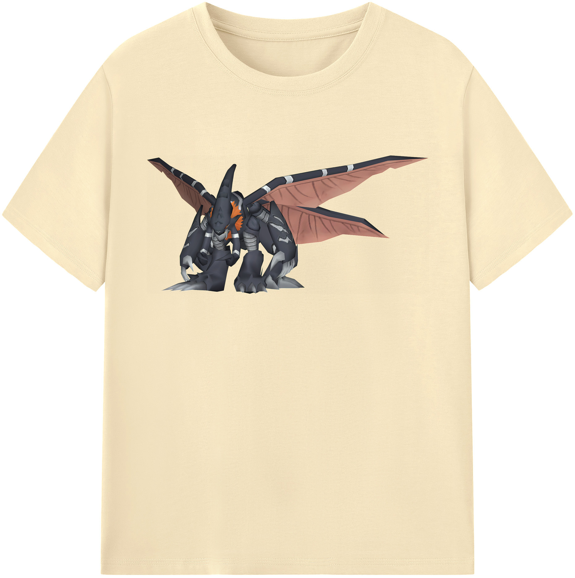（画像用） Digimon デジタルモンスター/デジモン 綿100％半袖Tシャツ（フロントプリント）