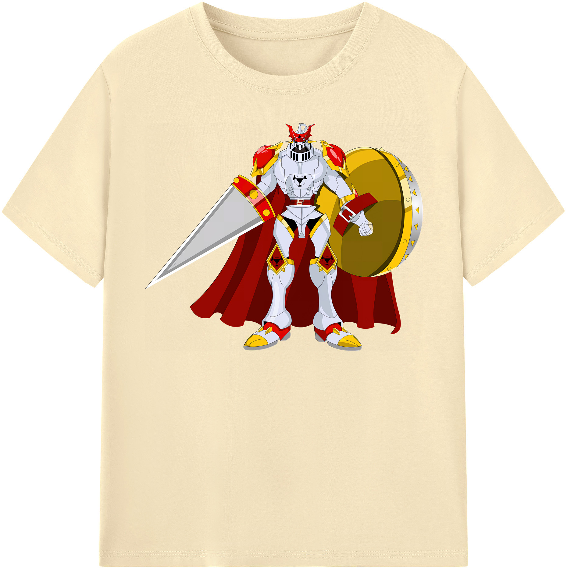 （画像用） Digimon デジタルモンスター/デジモン 綿100％半袖Tシャツ（フロントプリント）