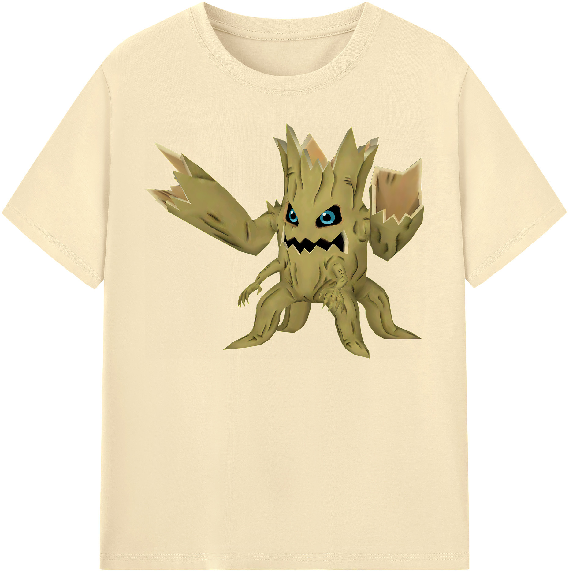（画像用） Digimon デジタルモンスター/デジモン 綿100％半袖Tシャツ（フロントプリント）